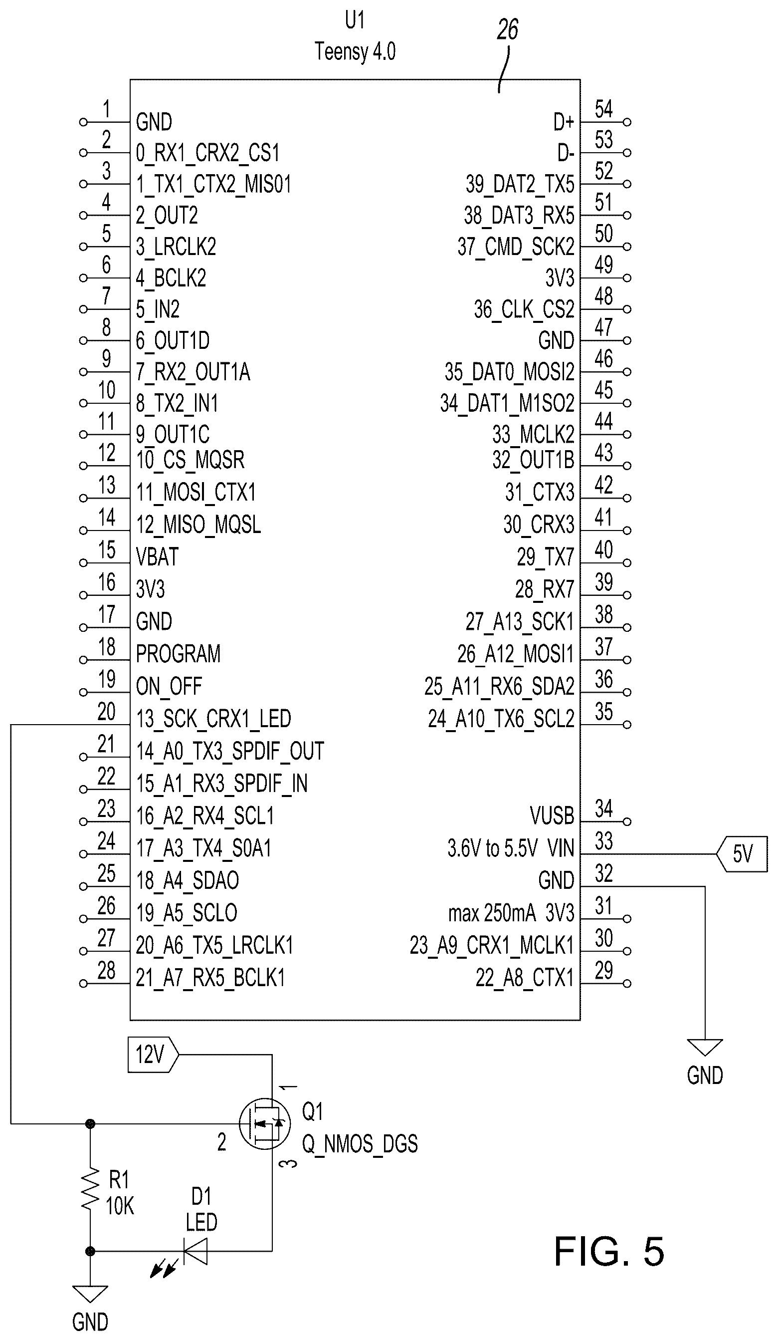 Patent US12323184 Figure 6 – Visible light communications technology for inter-vehicular use