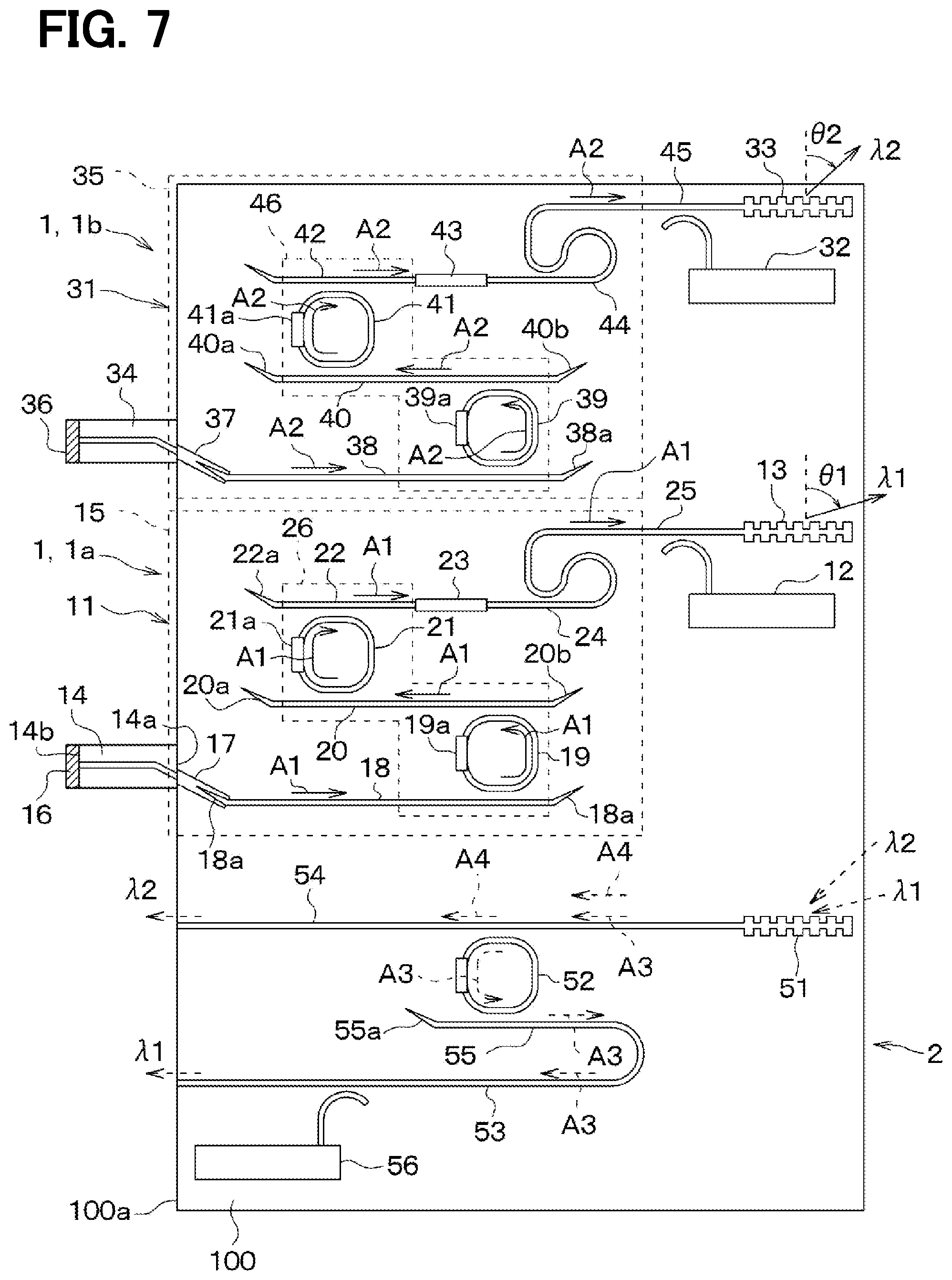 Patent US12323188 Figure 5 – Optical transceiver