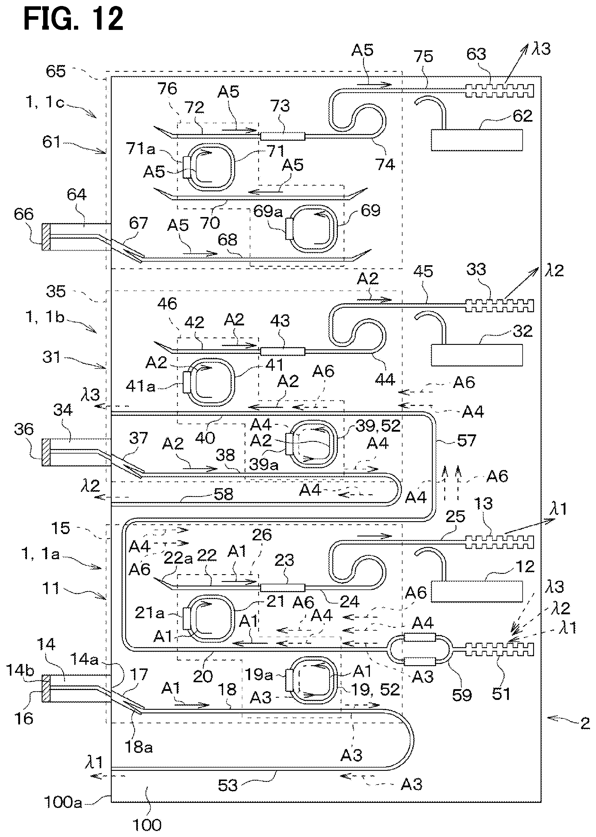 Patent US12323188 Figure 9 – Optical transceiver
