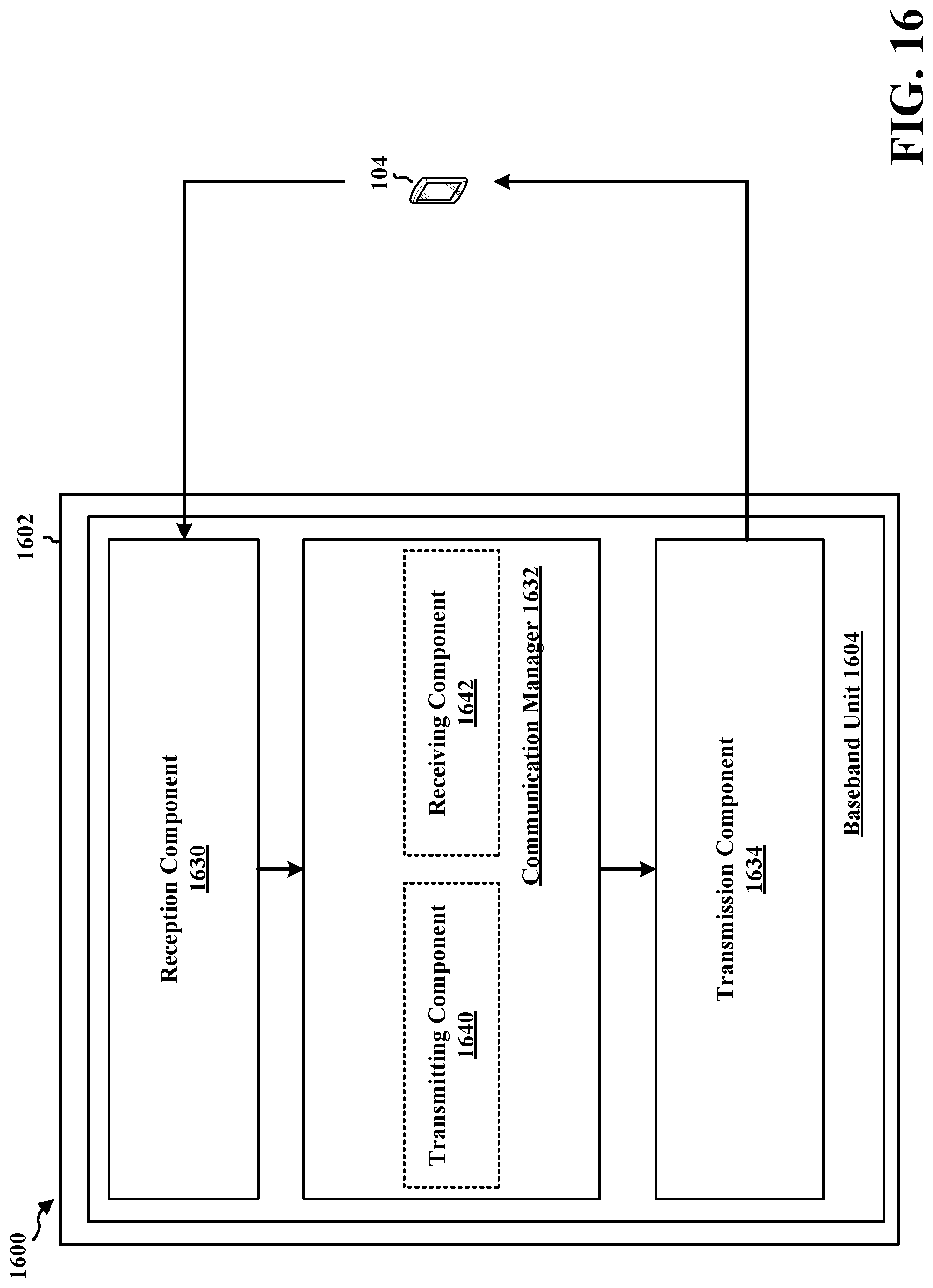 Patent US12323207 Figure 16 – Beamforming for backscatter radio