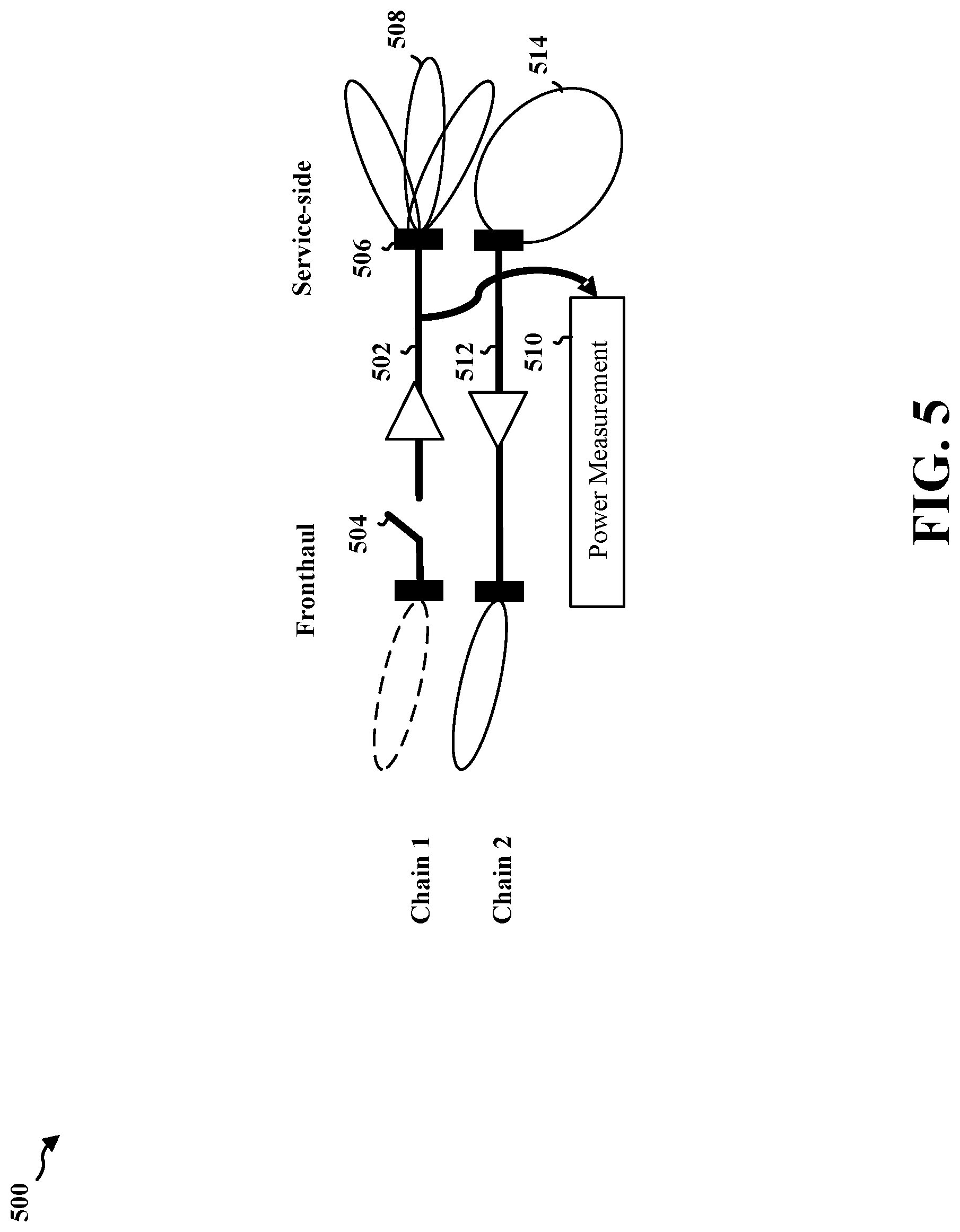 Patent US12323219 Figure 5 – Repeaters capable of simultaneous repeating operation and power detection