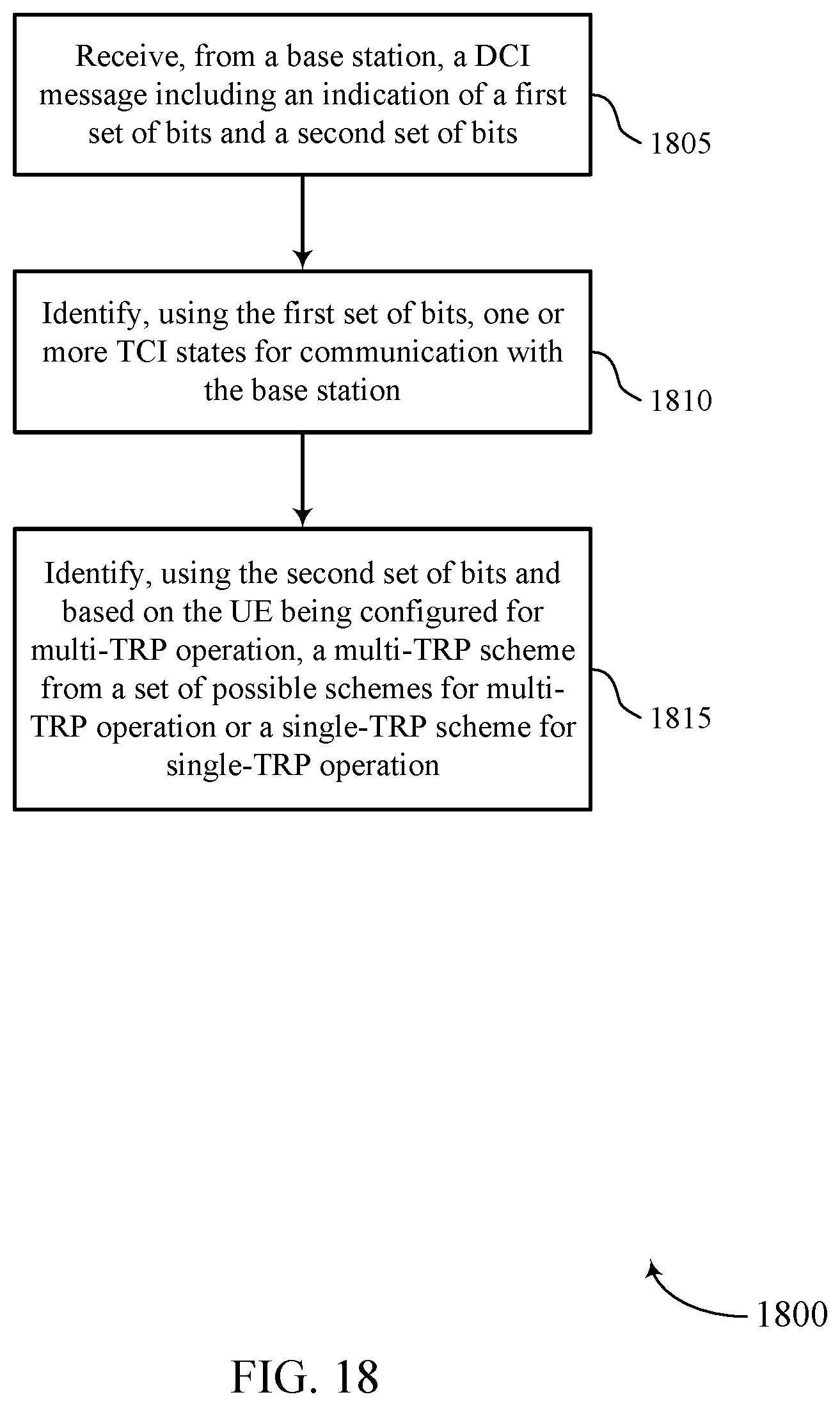 Patent US12323237 Figure 18 – Dynamic switching between different multi-transmission/reception point schemes