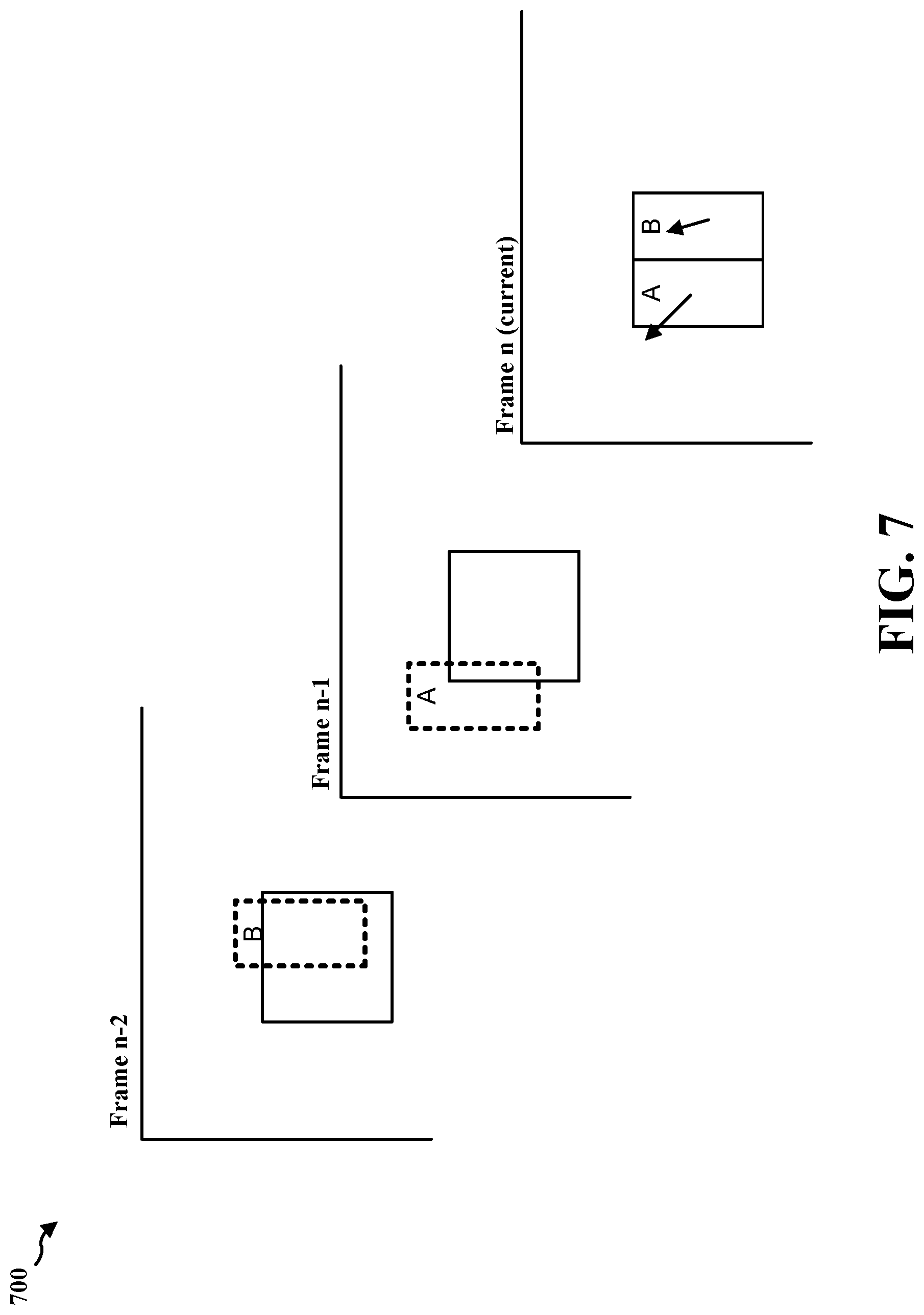 Patent US12323241 Figure 7 – Separate predictions for video compression for XR