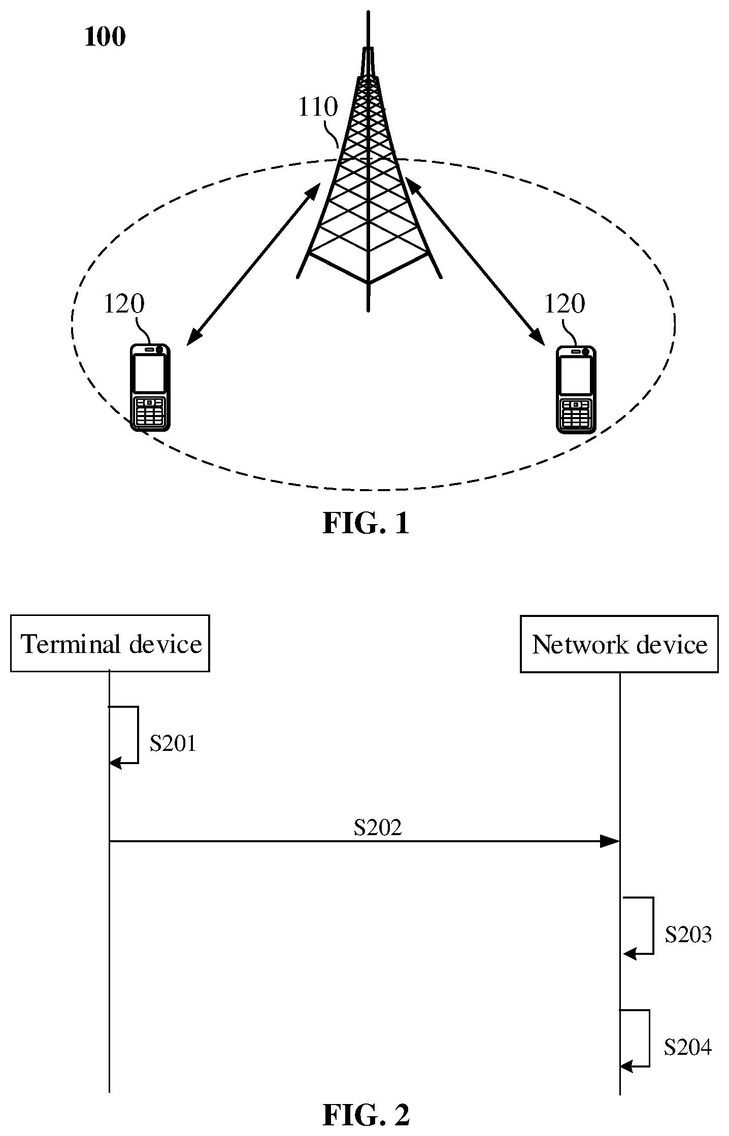 Patent US12323243 Figure 1 – Data transmission method, terminal device, network device, and storage medium
