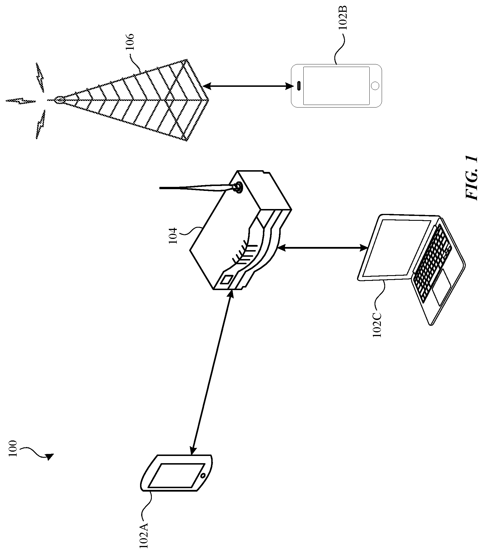 Patent US12323249 Figure 1 – Block acknowledgment for a multicast transmission with multiple concurrent streams