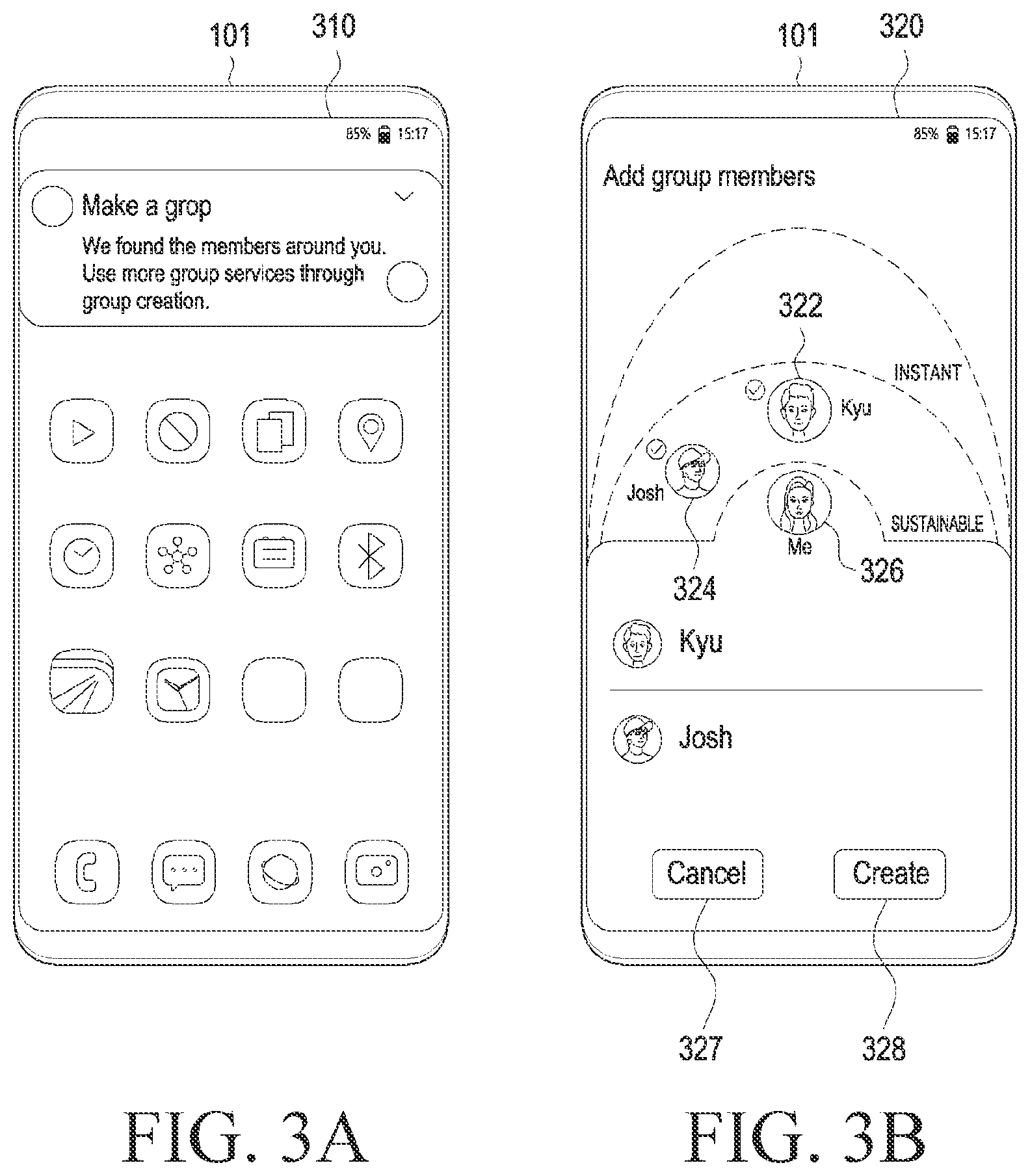 Patent US12323265 Figure 5 – Electronic device for providing personalized group service, and control method of same