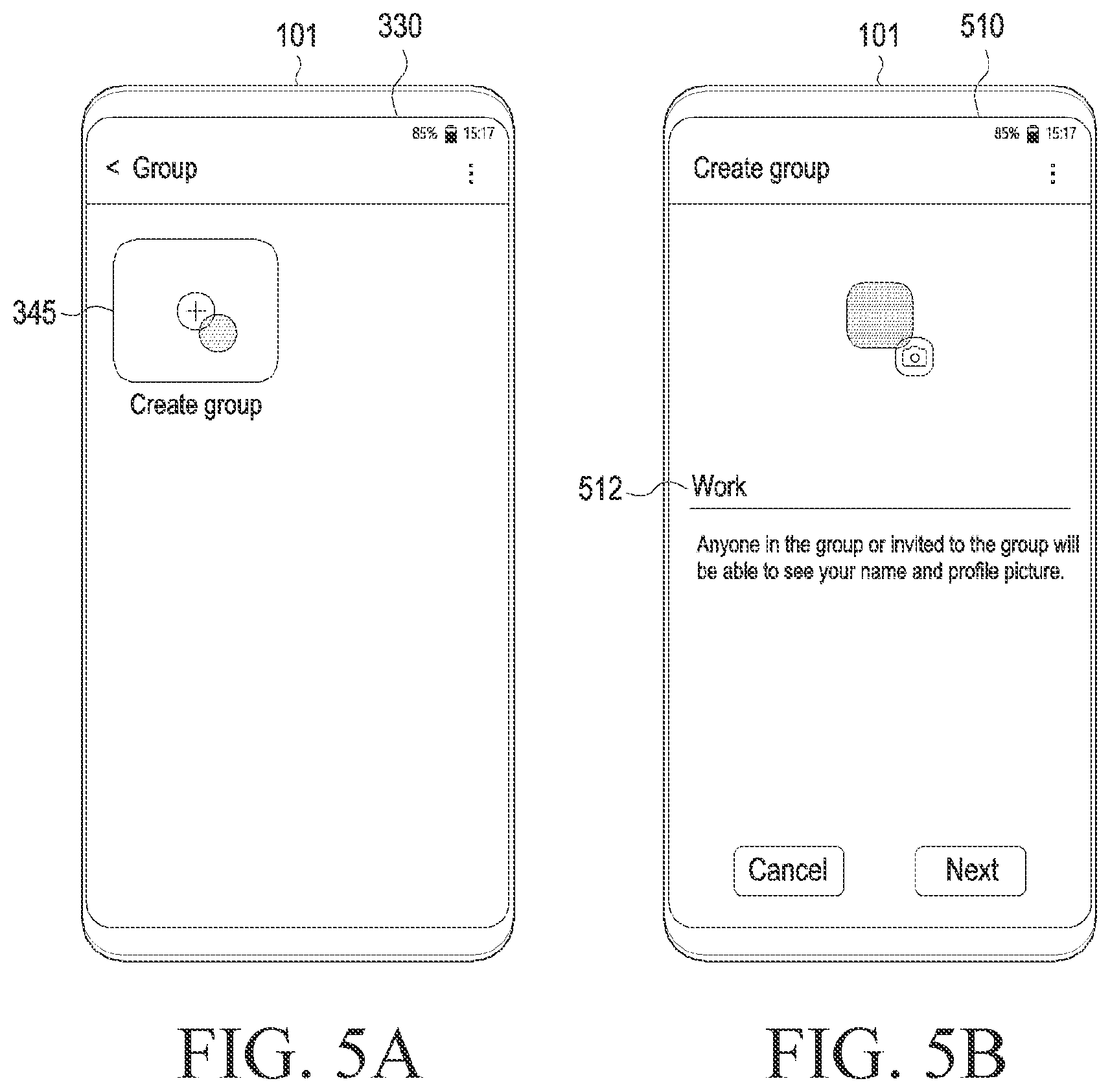Patent US12323265 Figure 8 – Electronic device for providing personalized group service, and control method of same