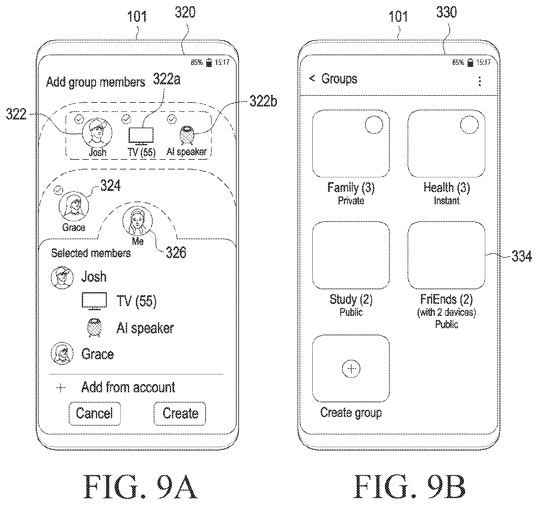 Patent US12323265 Figure 14 – Electronic device for providing personalized group service, and control method of same