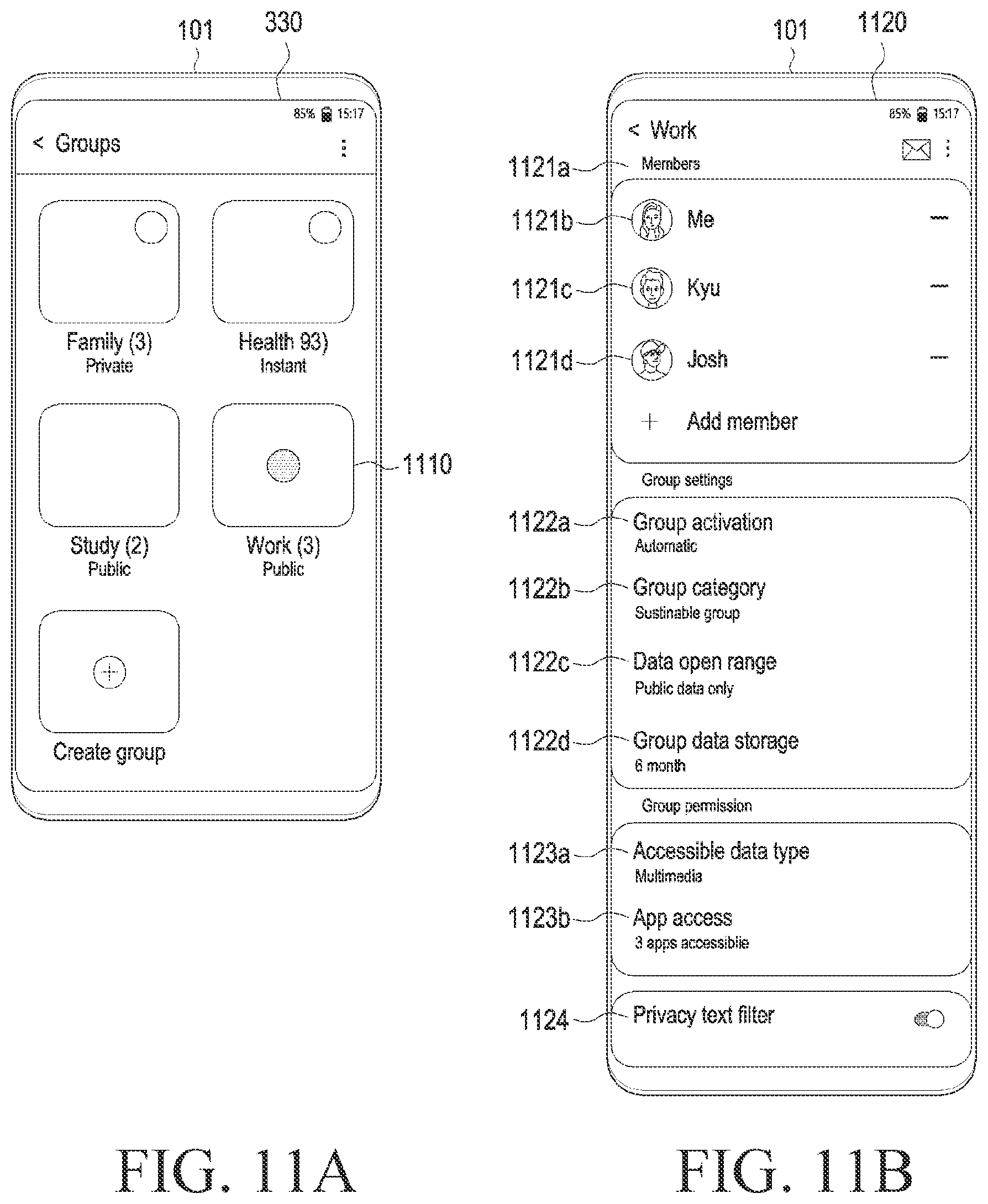 Patent US12323265 Figure 16 – Electronic device for providing personalized group service, and control method of same