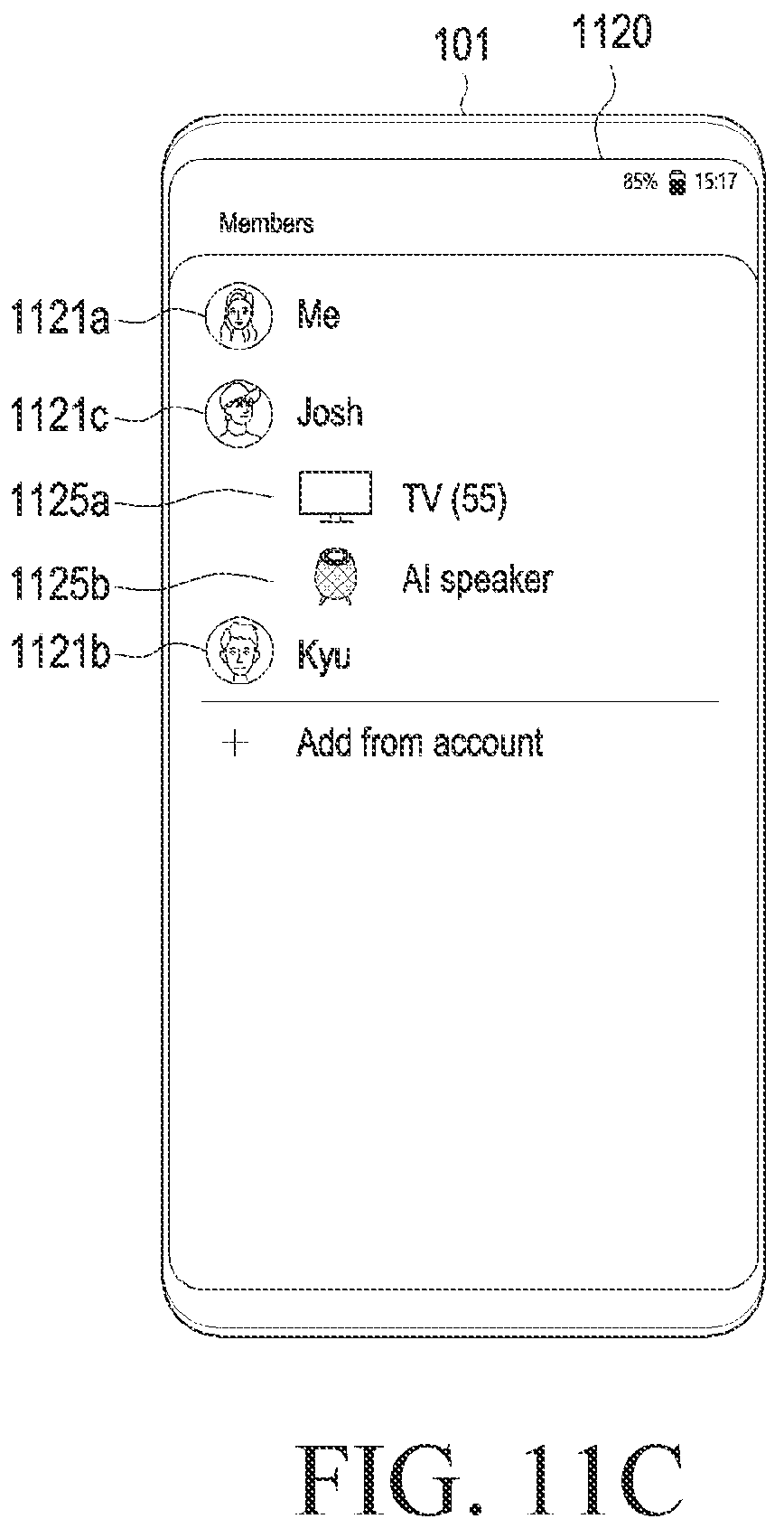 Patent US12323265 Figure 17 – Electronic device for providing personalized group service, and control method of same