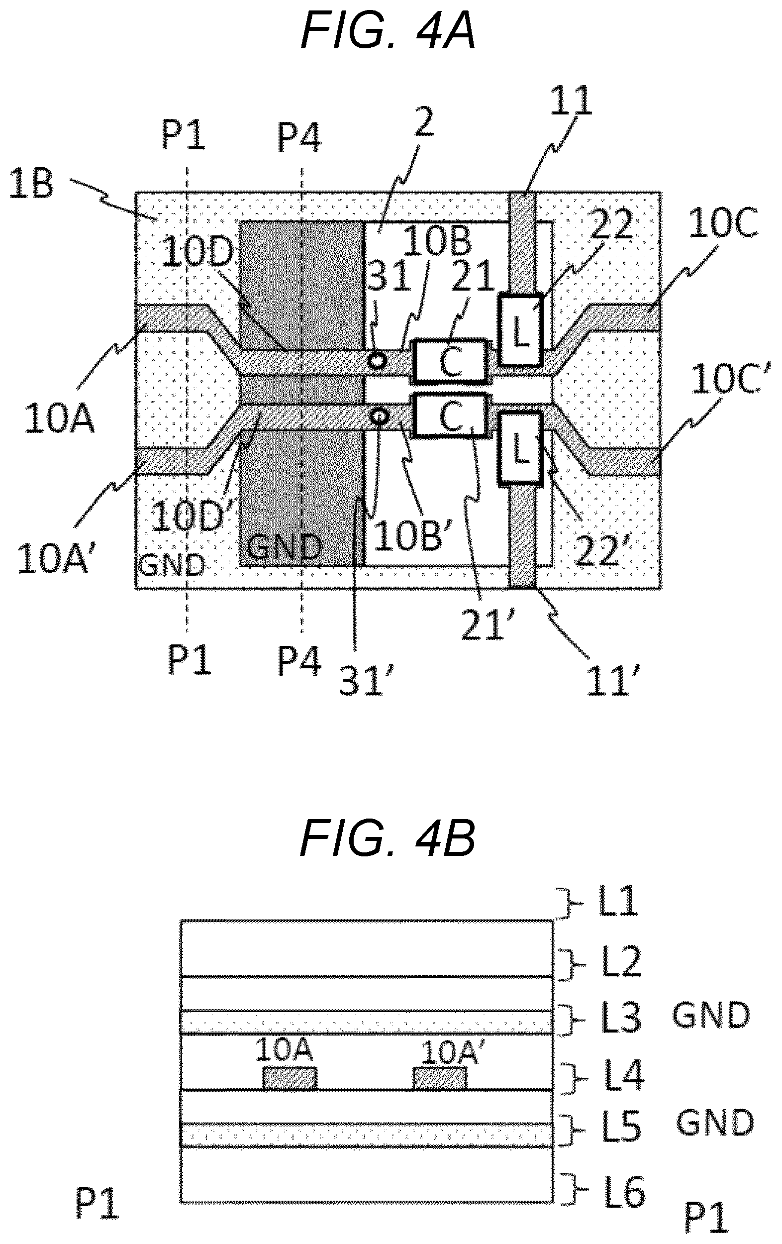 Patent US12323274 Figure 5 – Differential transmission substrate and power-over-differential data communication device