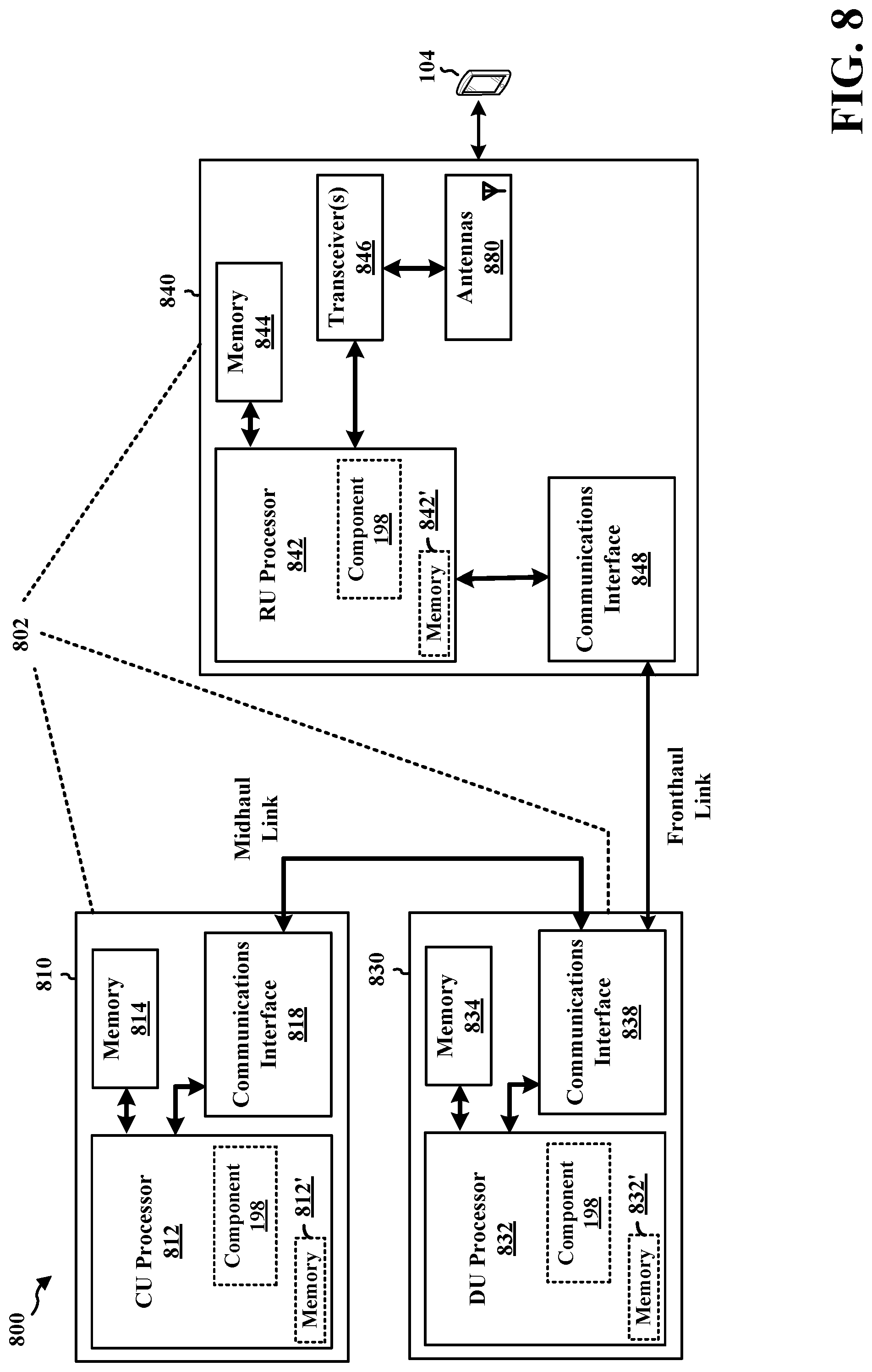 Patent US12323277 Figure 8 – Combined lattice reduction and per-stream recursive demapping demodulation