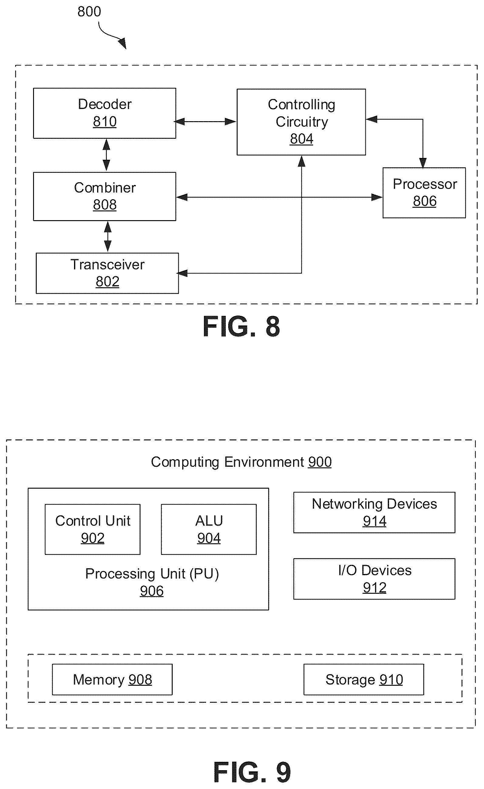Patent US12323281 Figure 5 – Communication of information using guard band of a communication channel