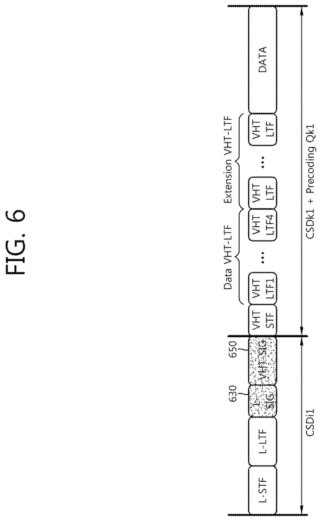Patent US12323283 Figure 6 – Method and apparatus for transmitting PLCP frame in wireless local area network system