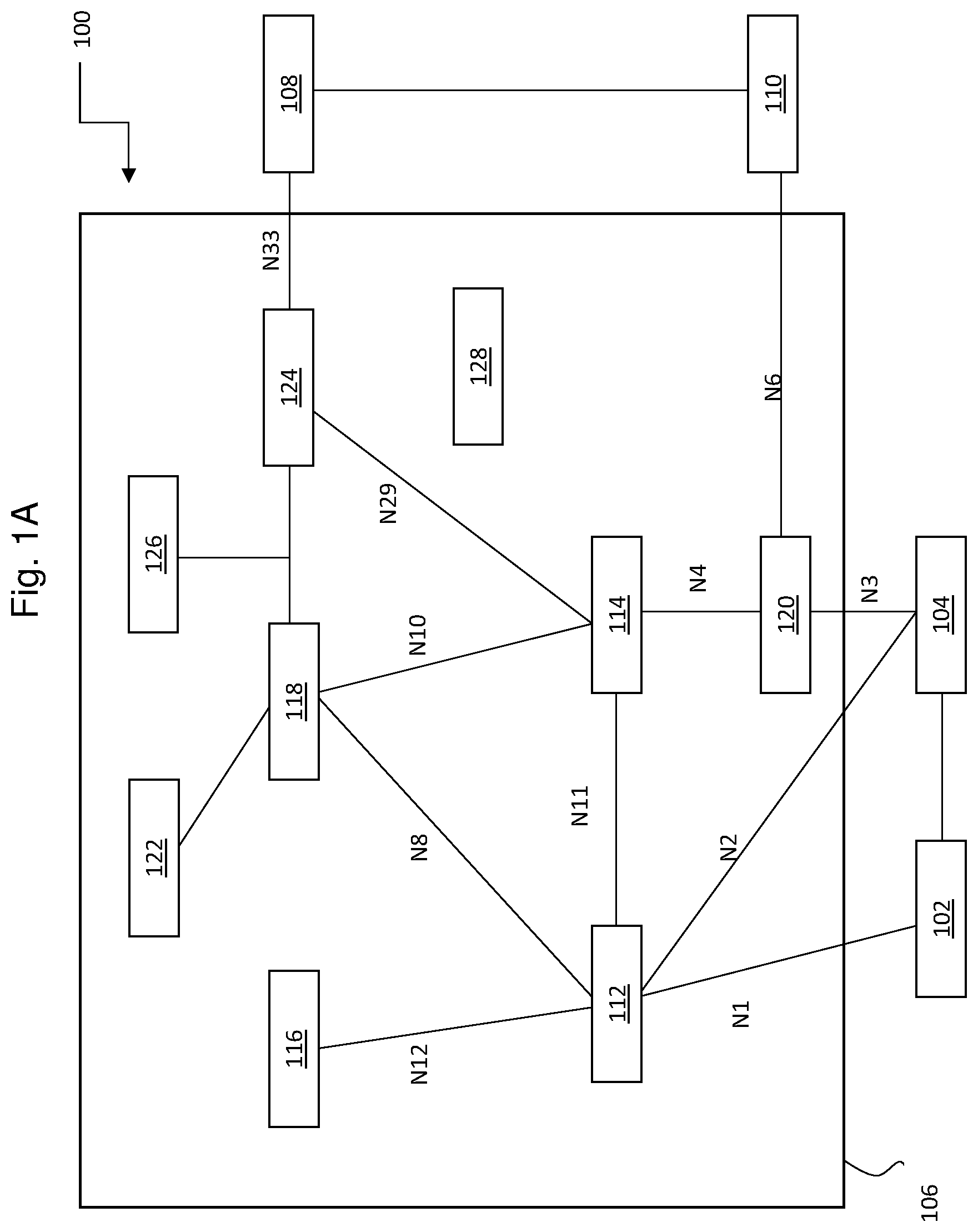 Patent US12323304 Figure 1 – Method to update 5G VN group topology update to AF for efficient network management