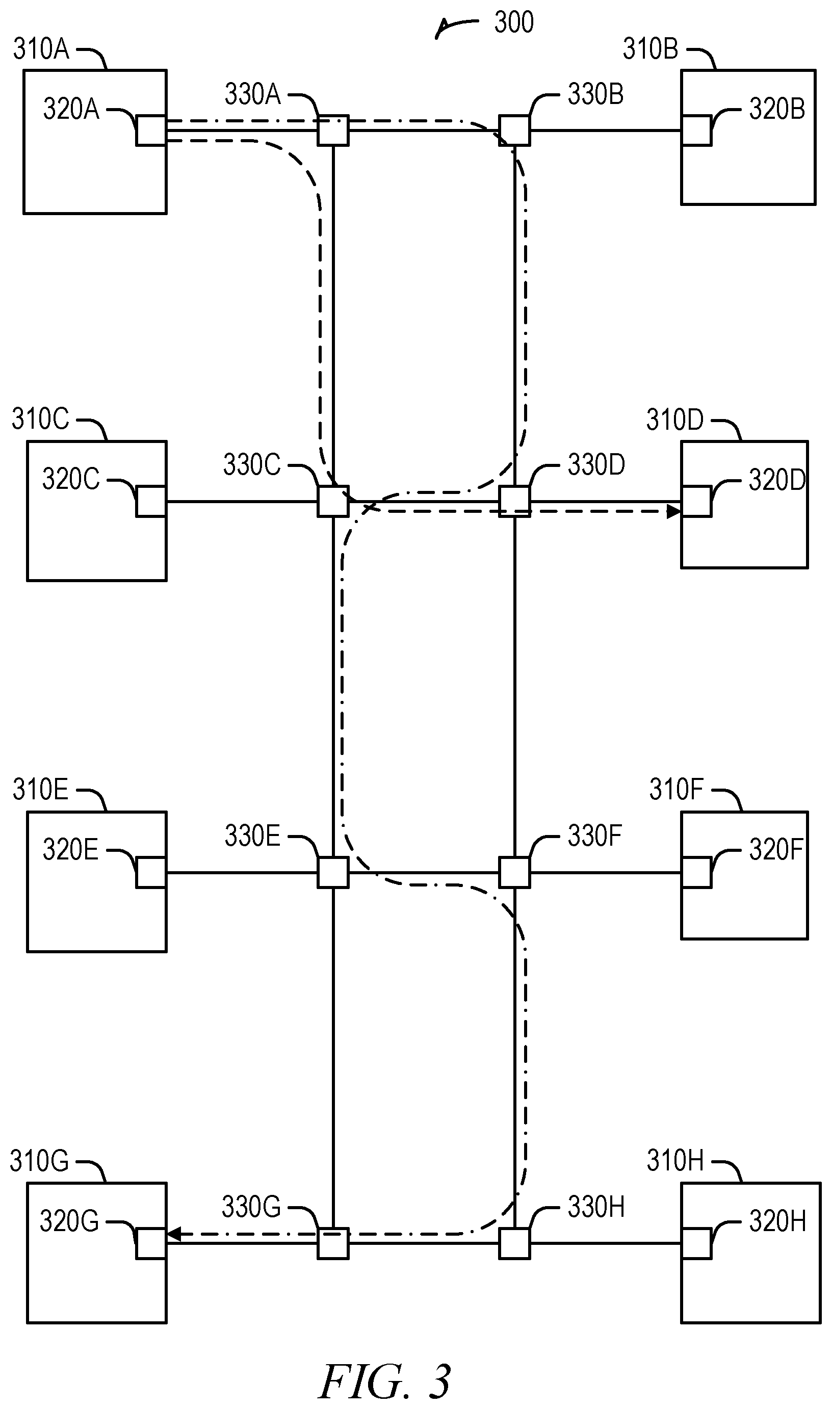 Patent US12323336 Figure 3 – Combined write enable mask and credit return field