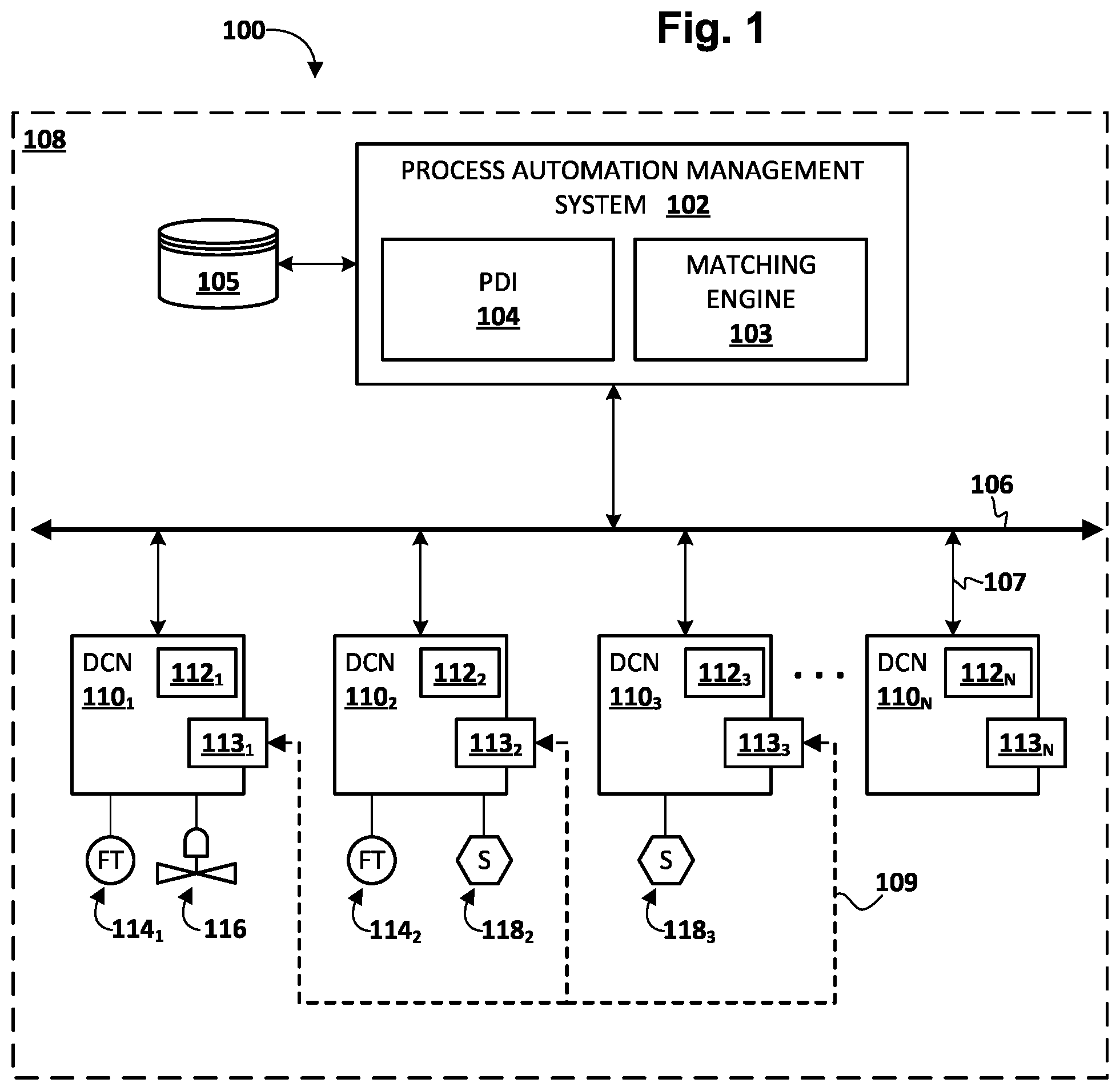Patent US12323339 Figure 1 – Distributive deployment of process automation software applications
