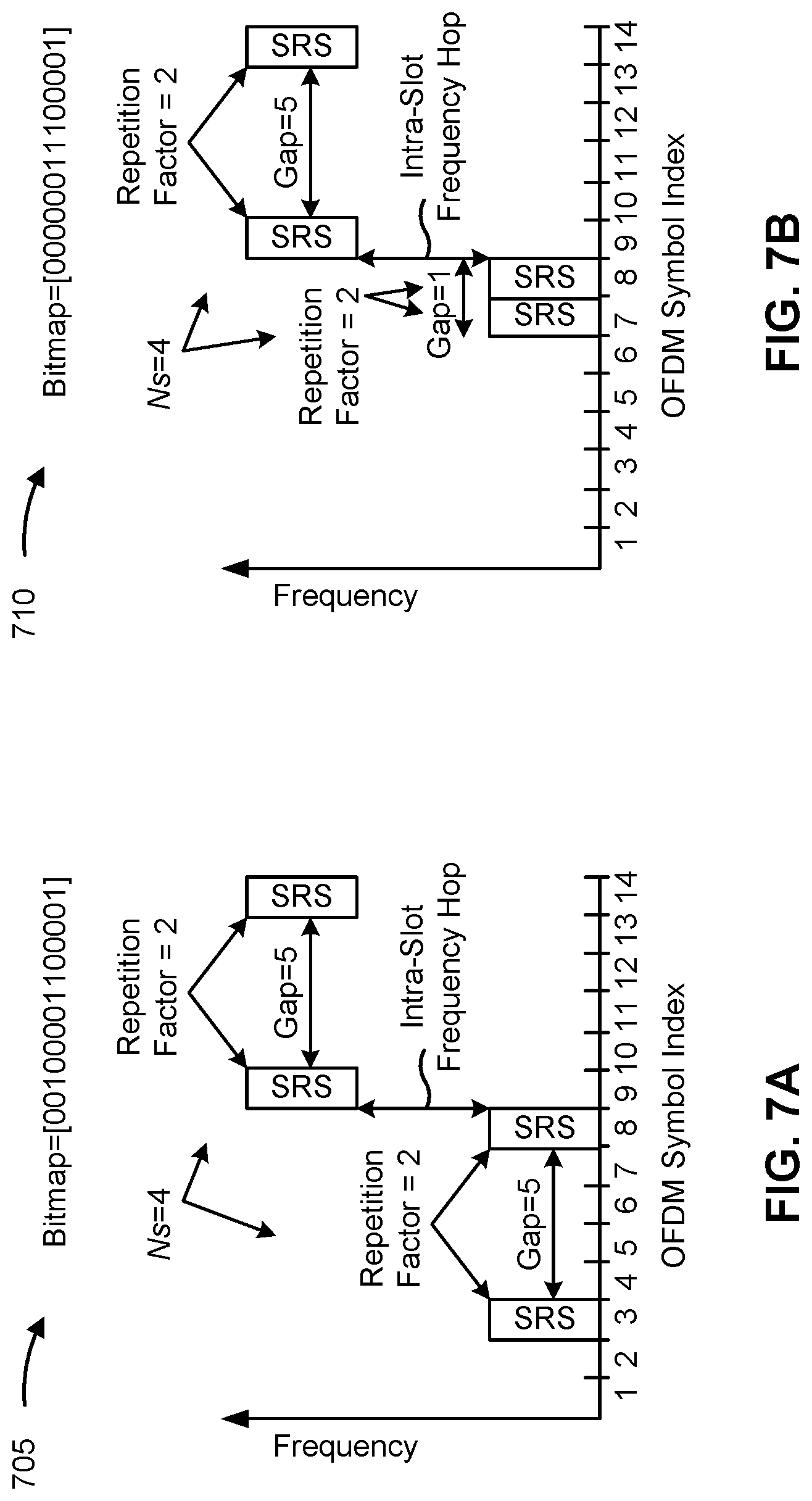Patent US12323350 Figure 7 – Techniques for dynamic adaptation of sounding reference signal time domain parameters
