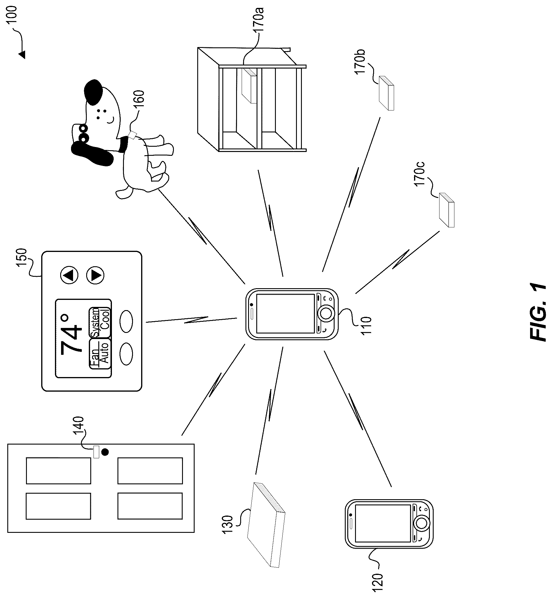 Patent US12323354 Figure 1 – Techniques for hybridized ultra-wideband and narrowband signaling