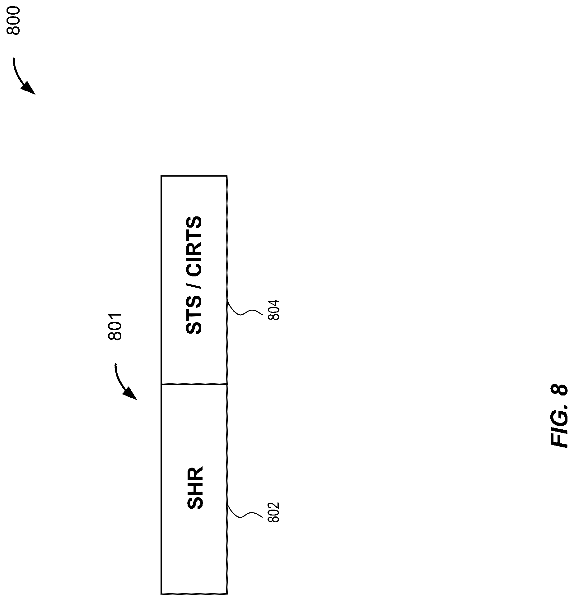 Patent US12323354 Figure 8 – Techniques for hybridized ultra-wideband and narrowband signaling