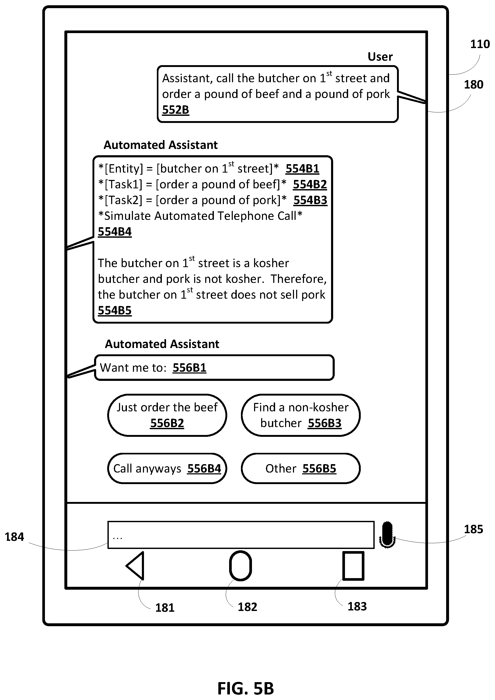 Patent US12323373 Figure 6 – Simulation of automated telephone call(s)