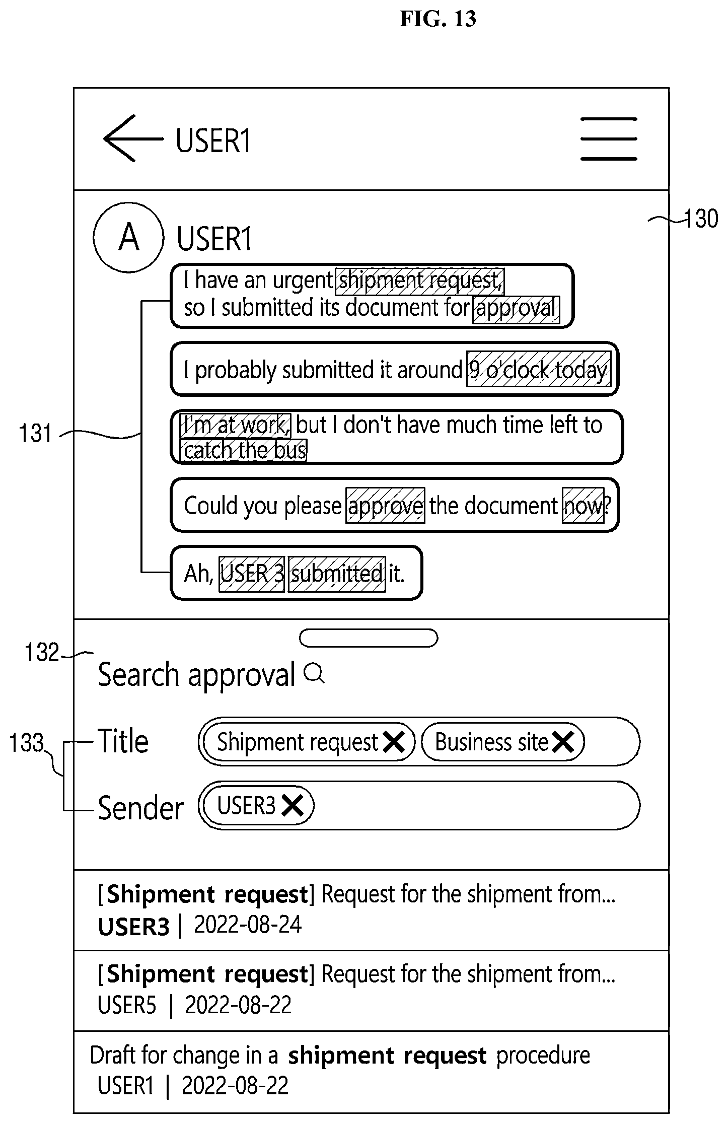 Patent US12323376 Figure 13 – Method for providing messenger service, and apparatus for implementing the same
