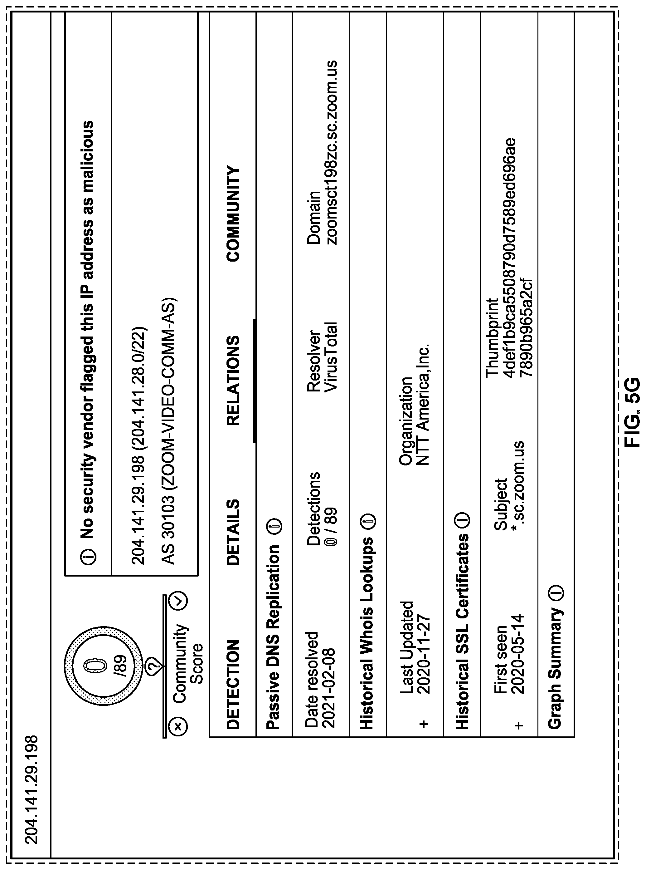 Patent US12323389 Figure 13 – Beacon and threat intelligence based APT detection