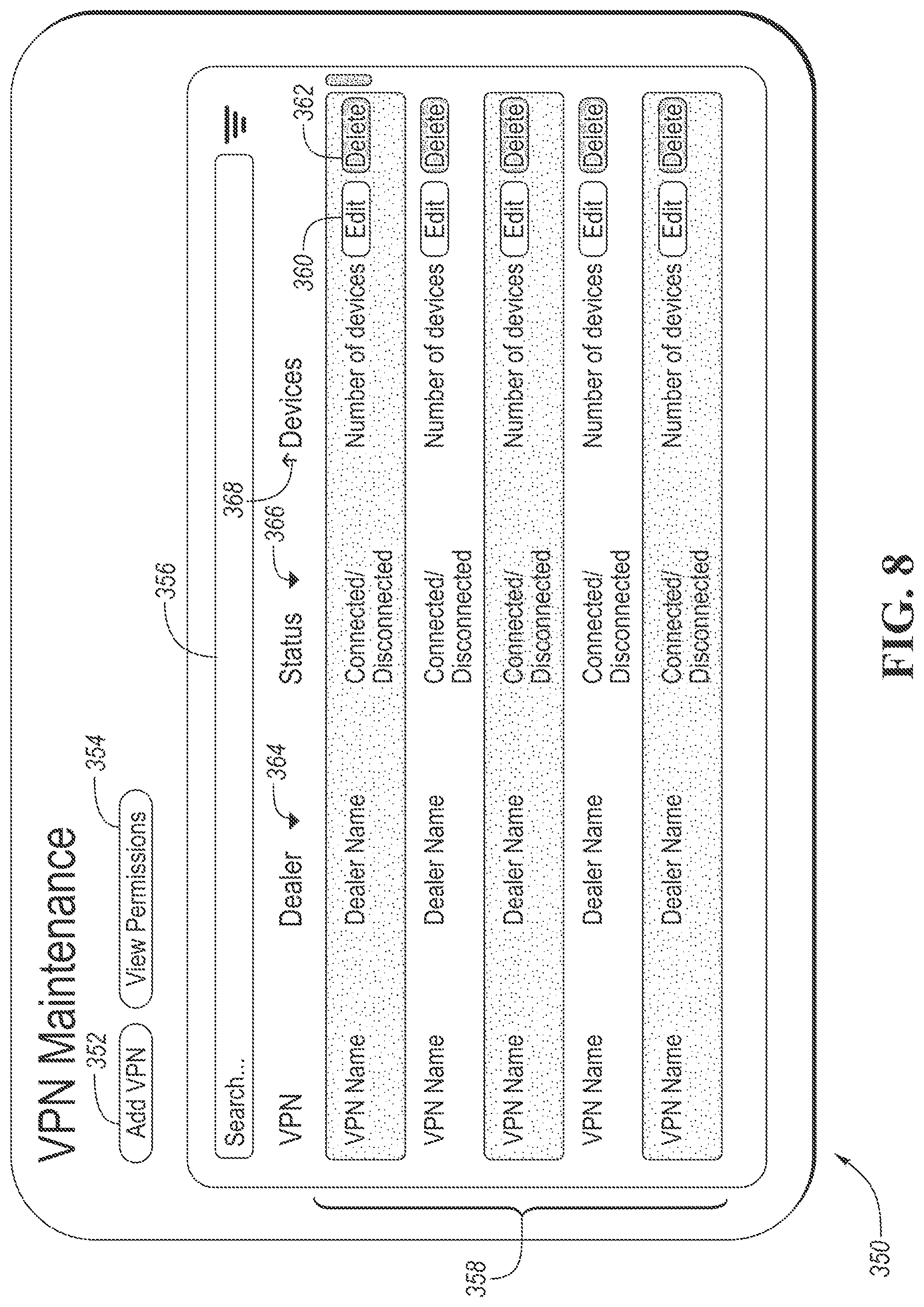 Patent US12323392 Figure 8 – Network interface communication path establishment