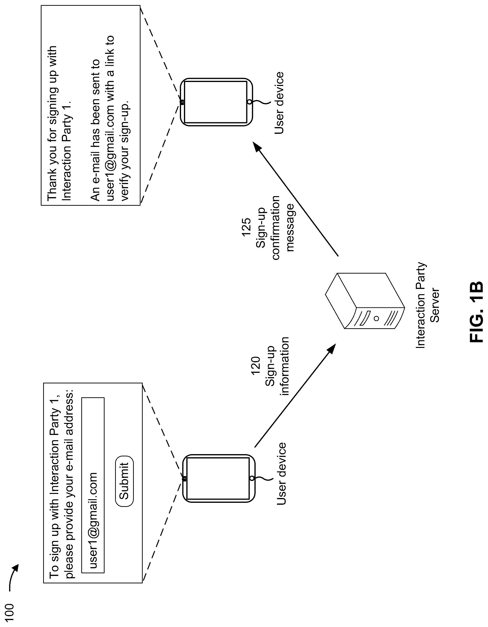 Patent US12323406 Figure 2 – Sign-up authentication