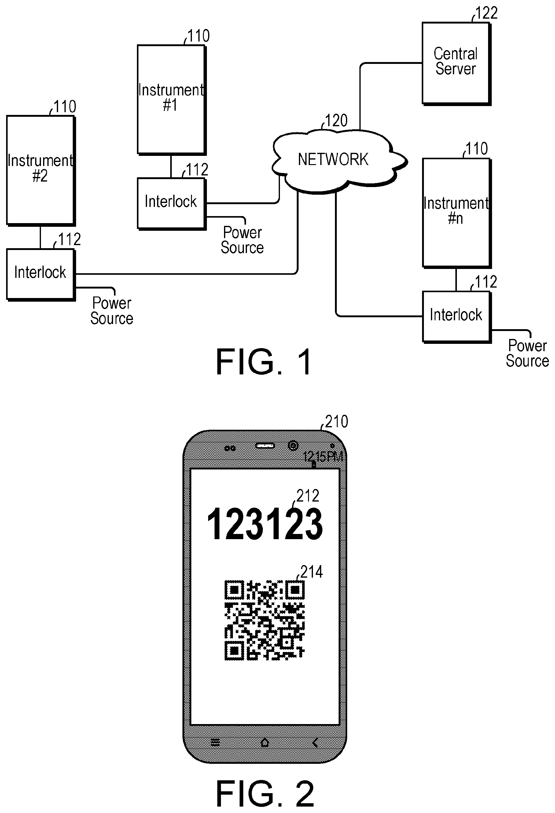 Patent US12323415 Figure 1 – Method for authorizing access to an instrument