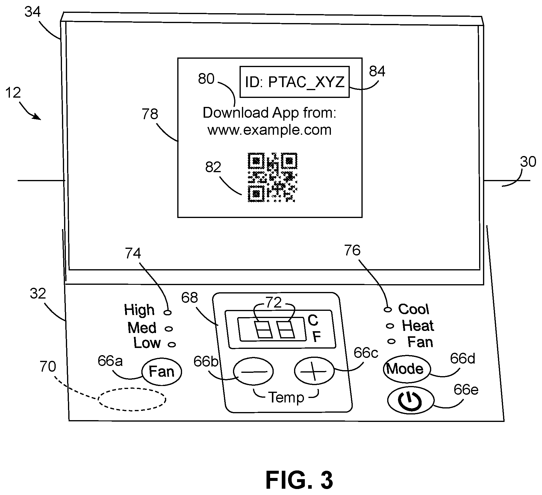 Patent US12323417 Figure 2 – Temporary two factor heating, ventilating, and air conditioning (HVAC) appliance authentication