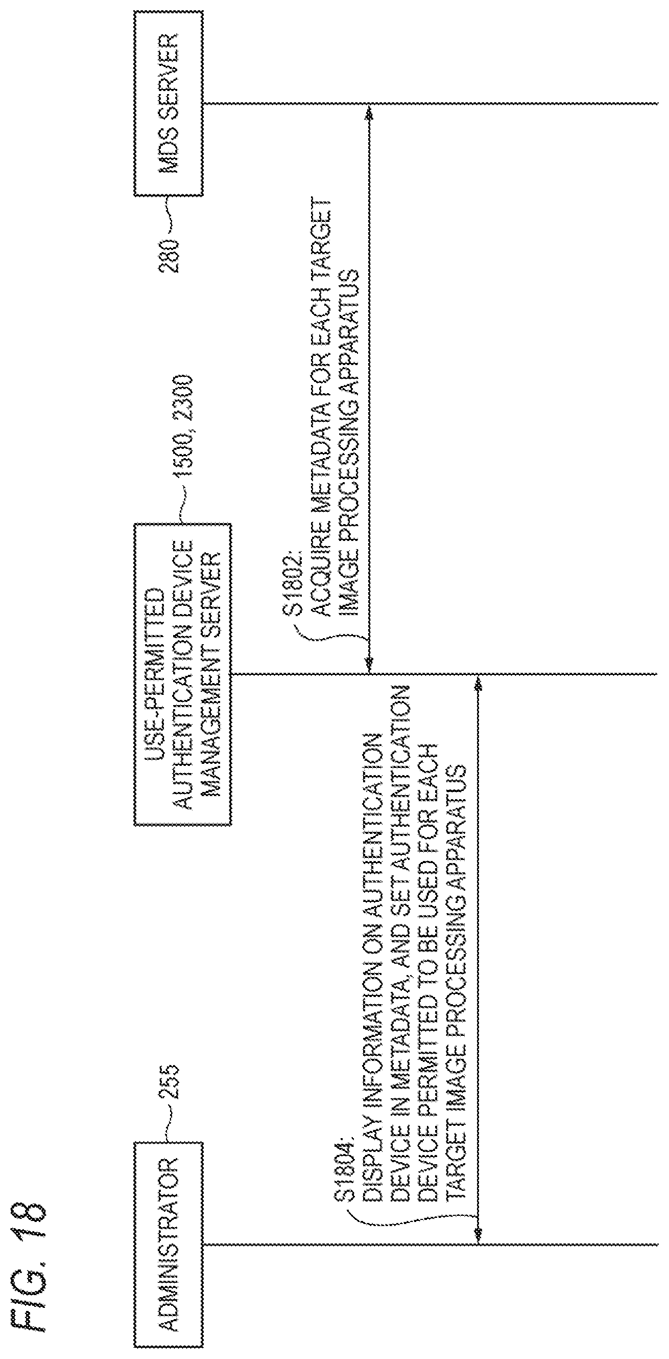 Patent US12323419 Figure 18 – Information processing apparatus, method, and computer readable medium