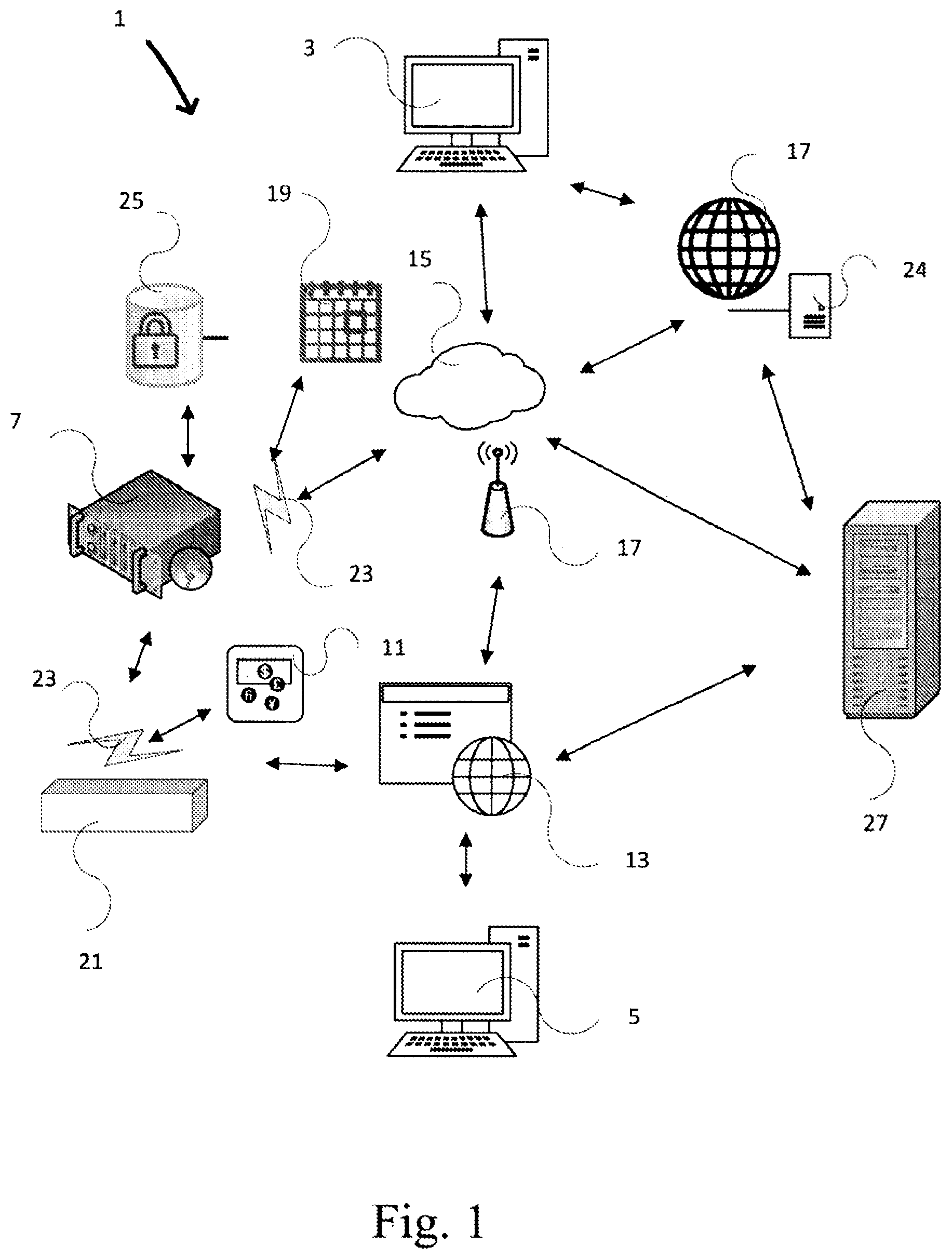 Patent US12323426 Figure 1 – Parameter-triggered multimedia sharing system