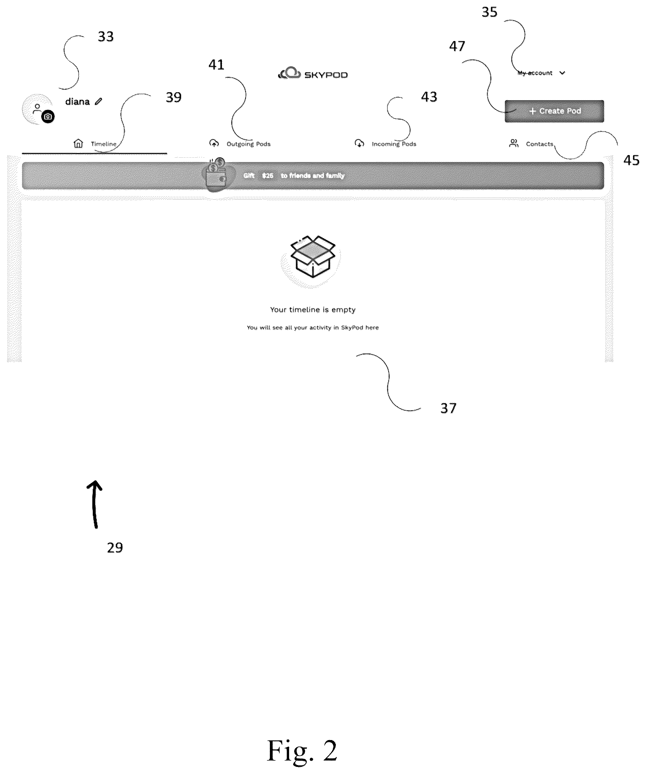 Patent US12323426 Figure 2 – Parameter-triggered multimedia sharing system