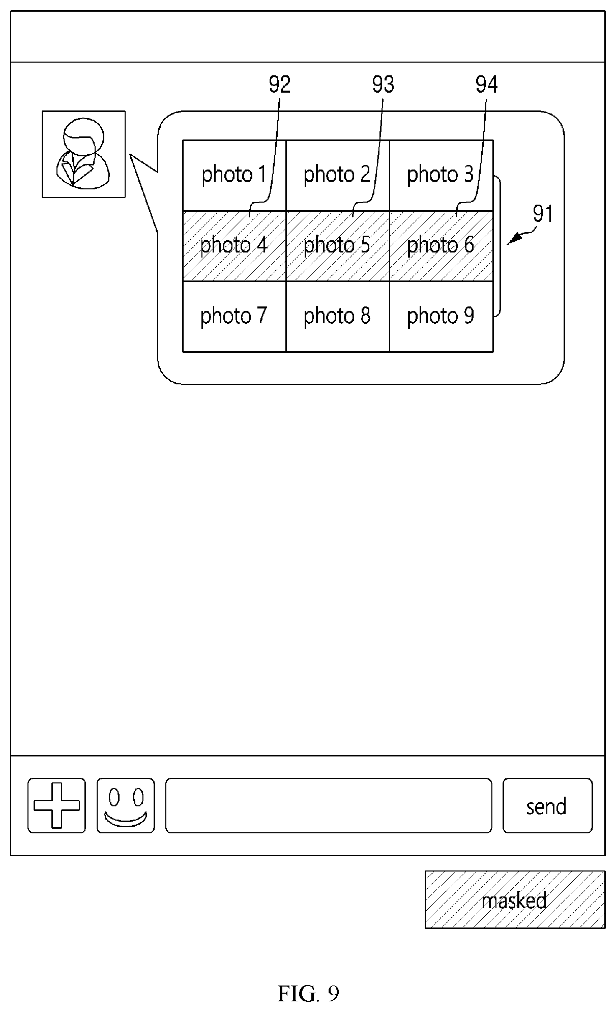 Patent US12323429 Figure 9 – Message service providing method and server