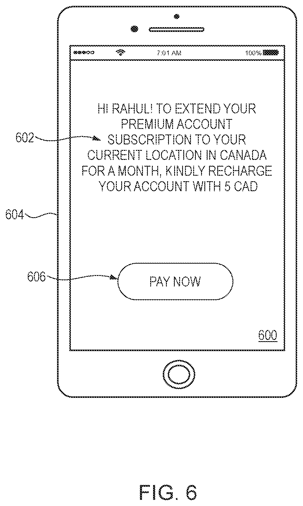 Patent US12323435 Figure 6 – System and method for mitigating risk of frauds related to streaming content consumption
