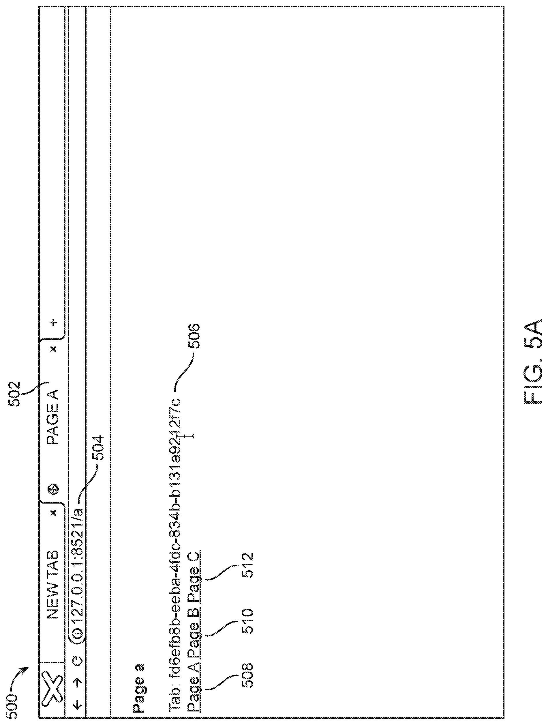 Patent US12323447 Figure 5 – Techniques for clickstream tracking across browser tabs