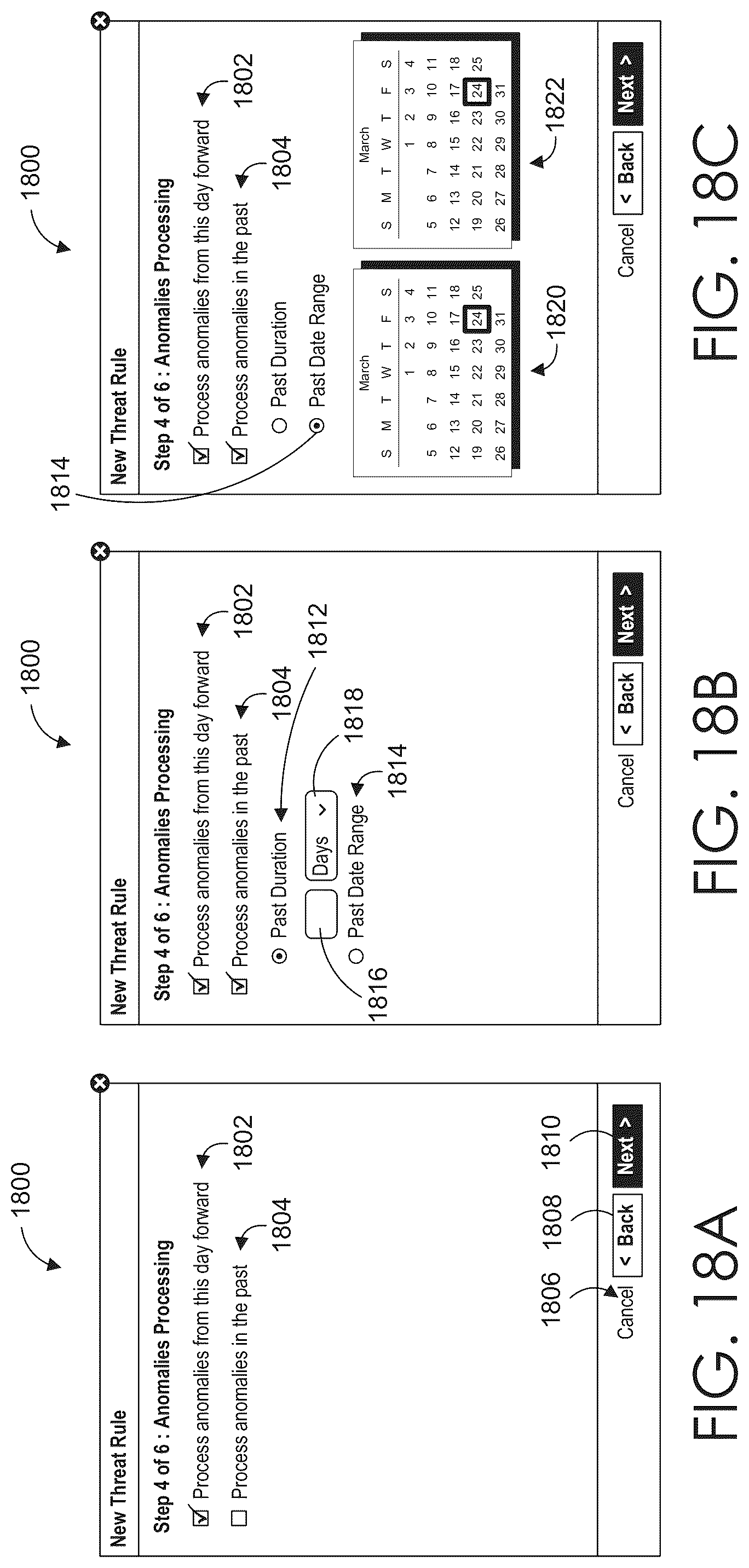 Patent US12323452 Figure 18 – Customizable threat rules in a computer network
