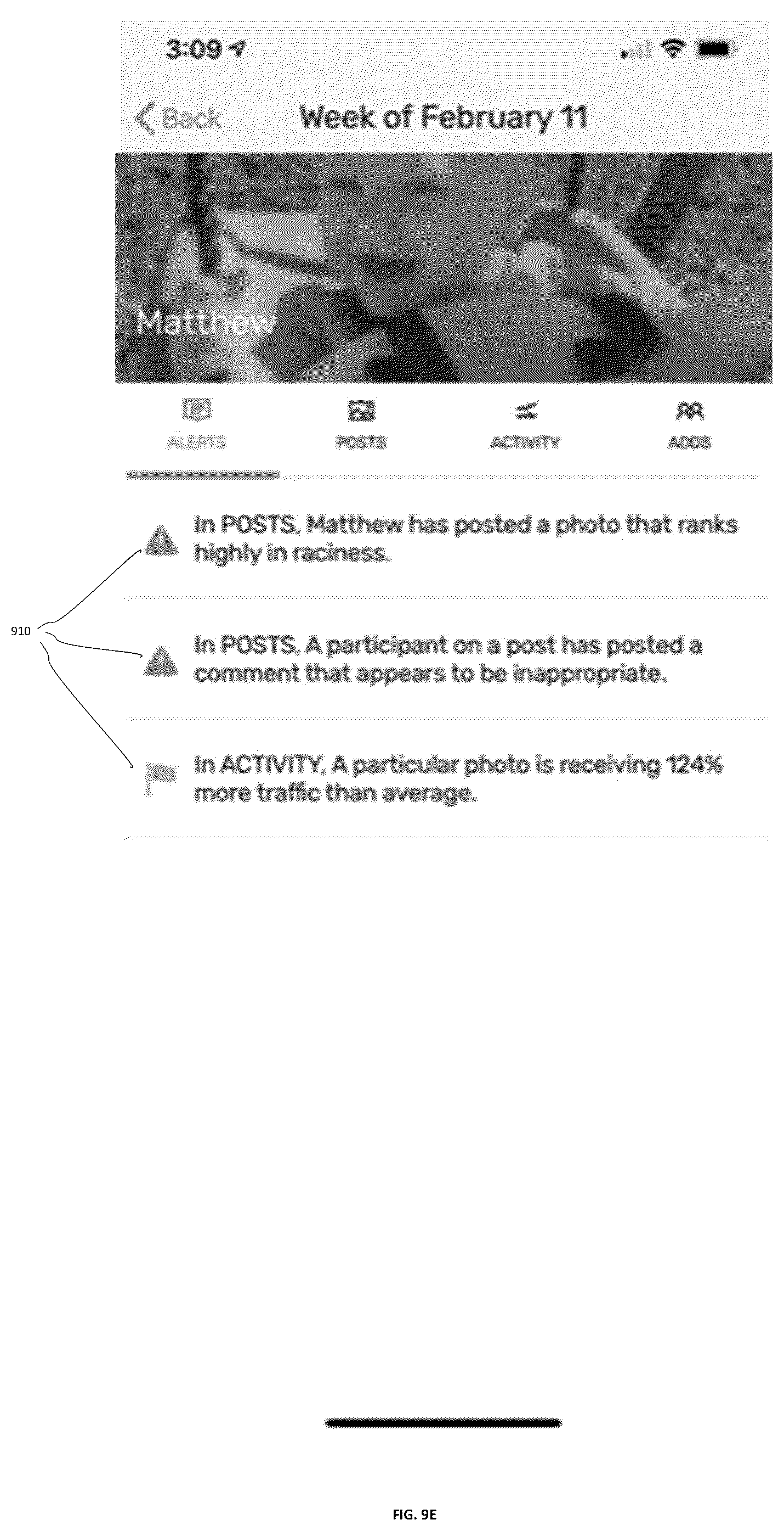Patent US12323456 Figure 13 – System and method for risk evaluation and reputational scoring of social media accounts