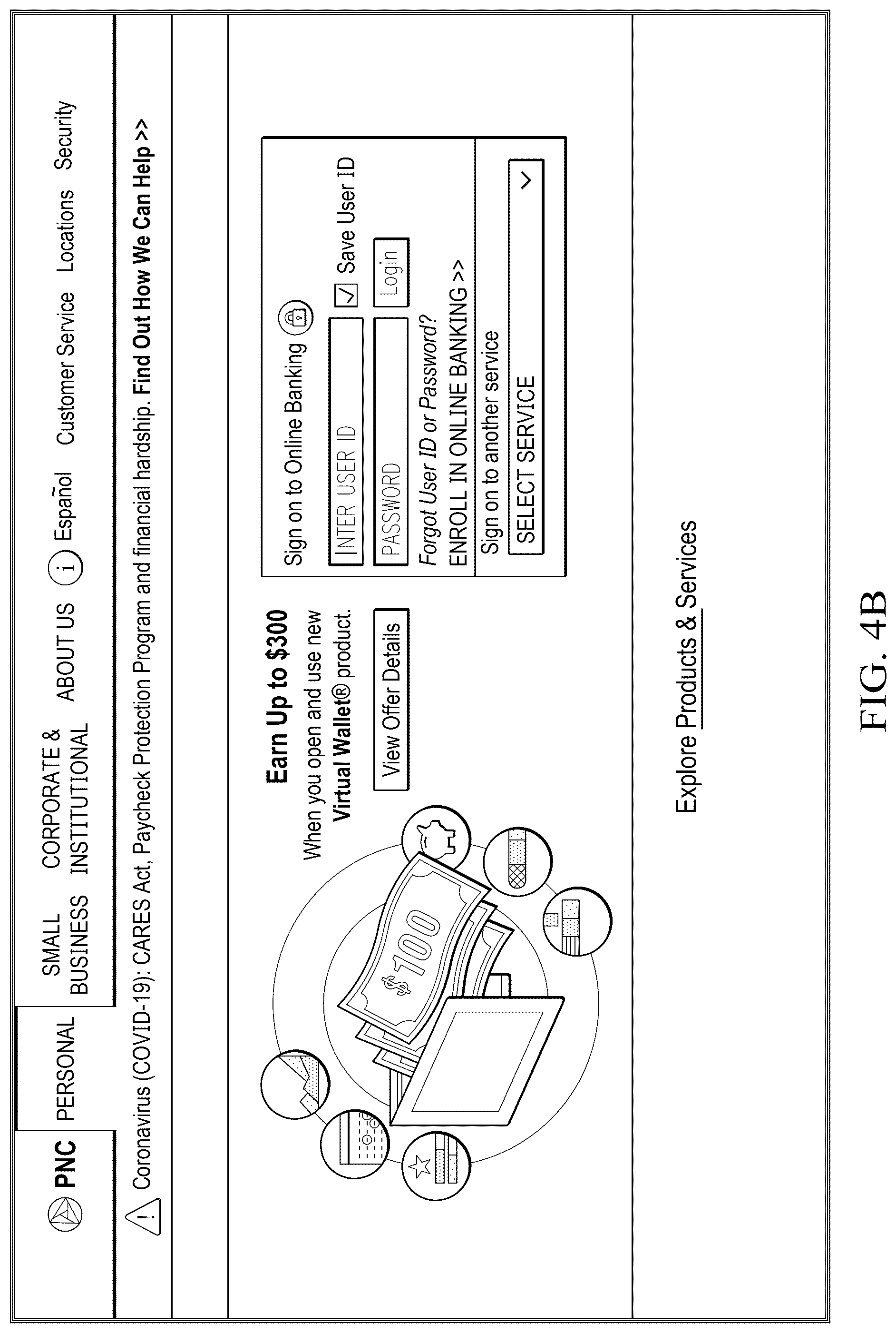 Patent US12323461 Figure 5 – Detection of site phishing using neural network-enabled site image analysis leveraging few-shot learning