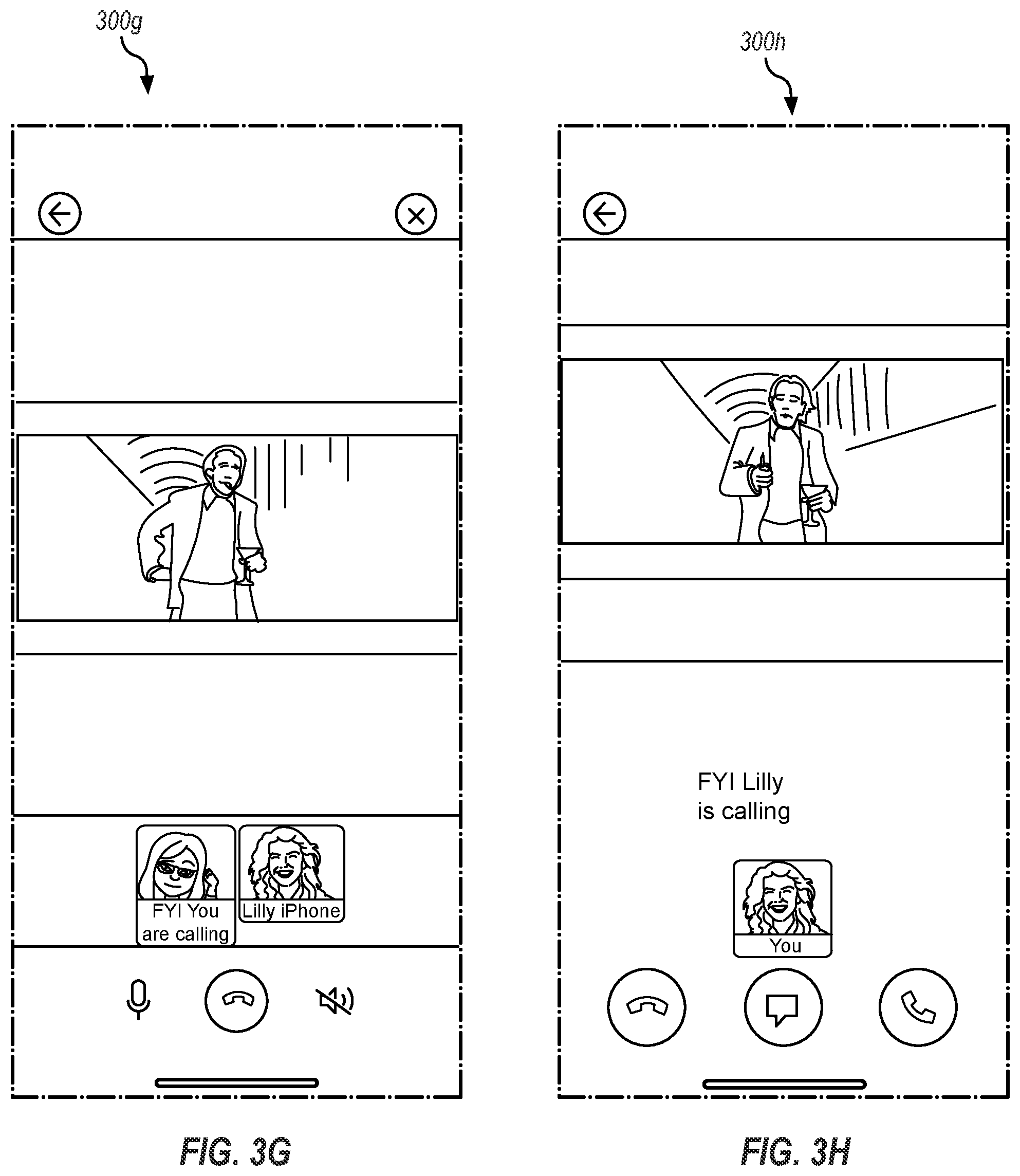 Patent US12323477 Figure 8 – Dynamic syncing of content within a communication interface