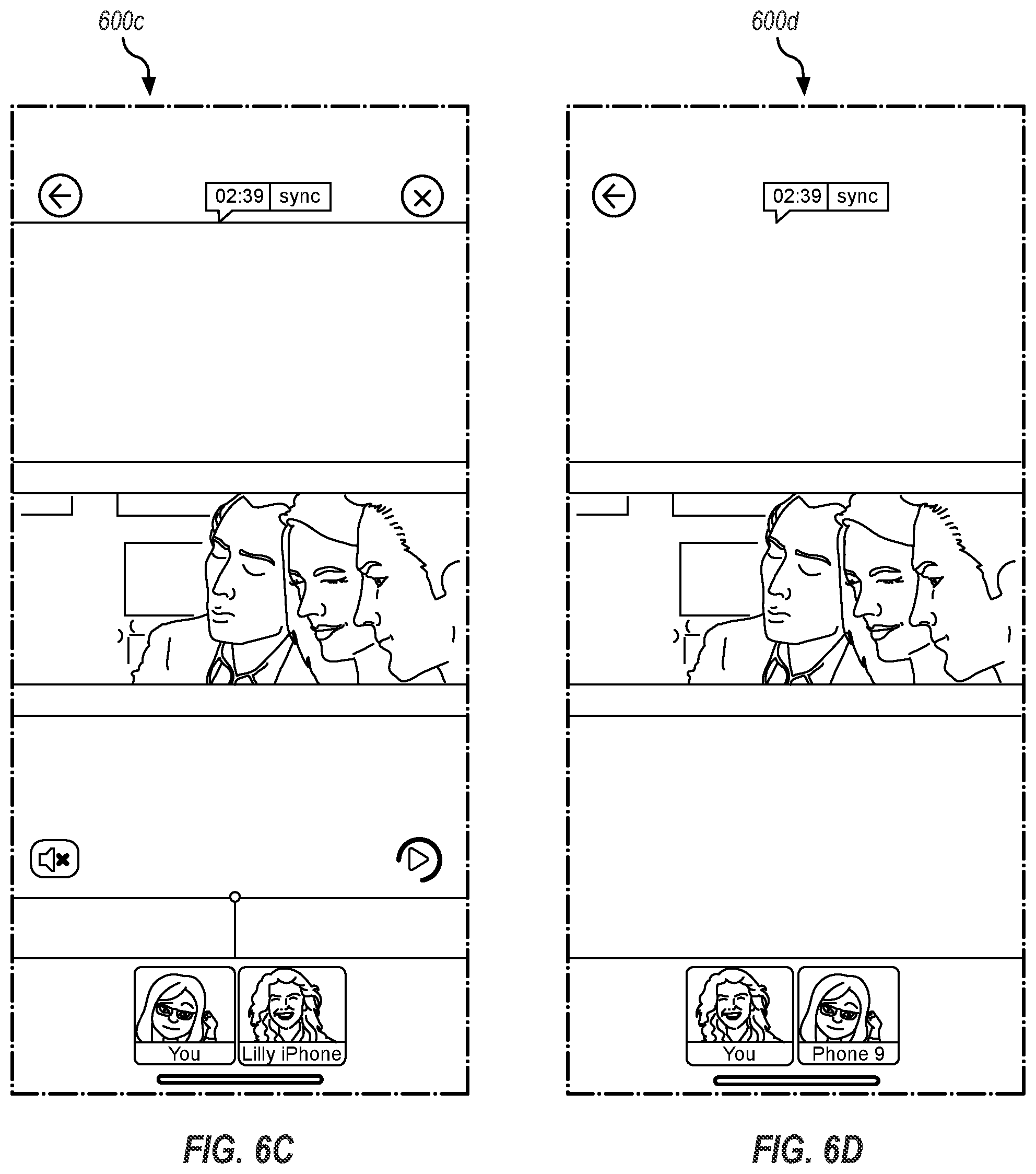Patent US12323477 Figure 14 – Dynamic syncing of content within a communication interface