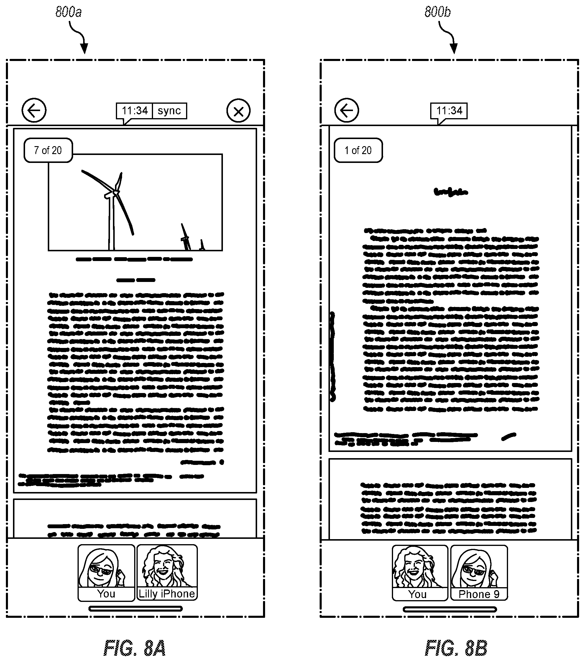 Patent US12323477 Figure 17 – Dynamic syncing of content within a communication interface