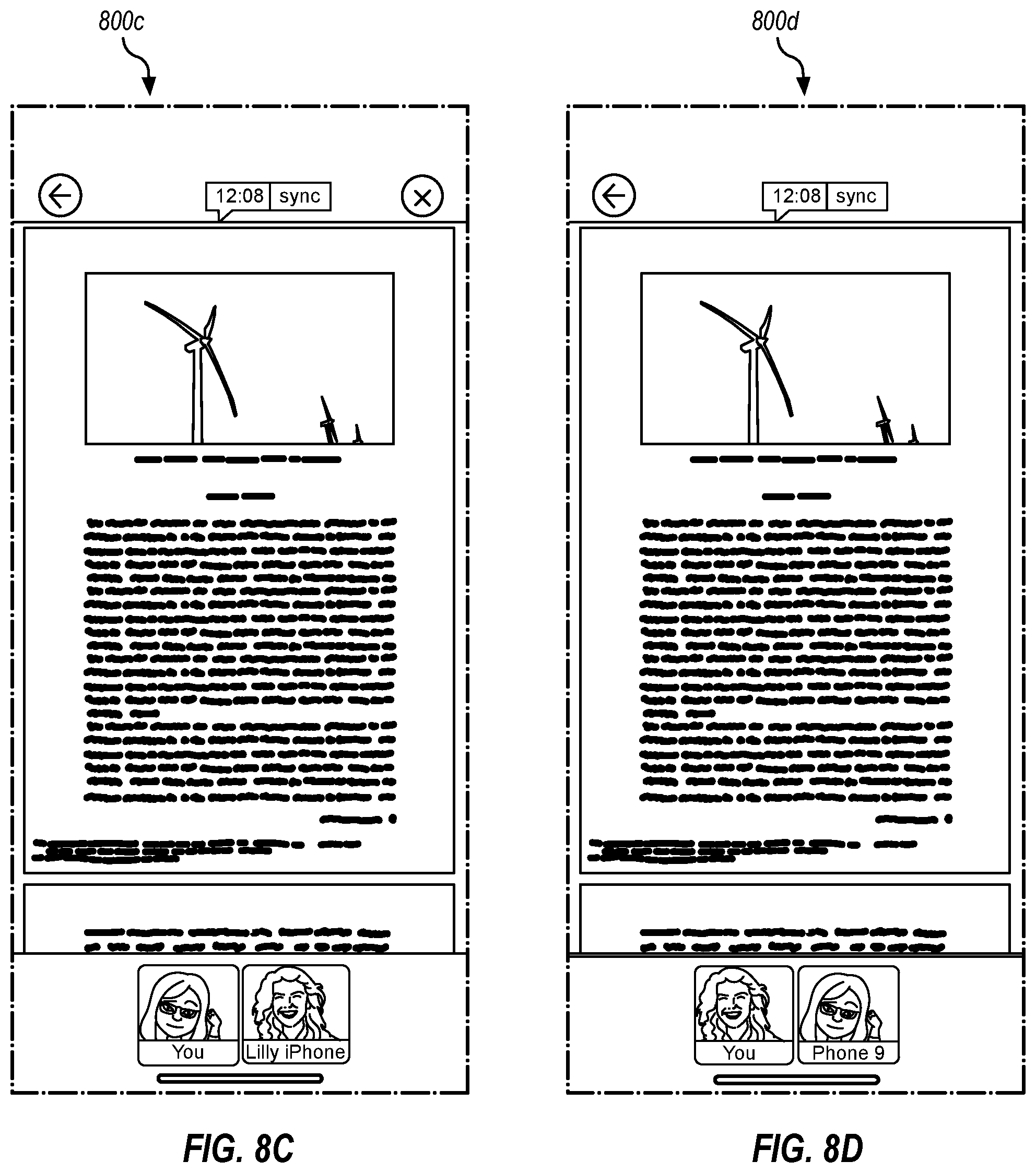 Patent US12323477 Figure 18 – Dynamic syncing of content within a communication interface