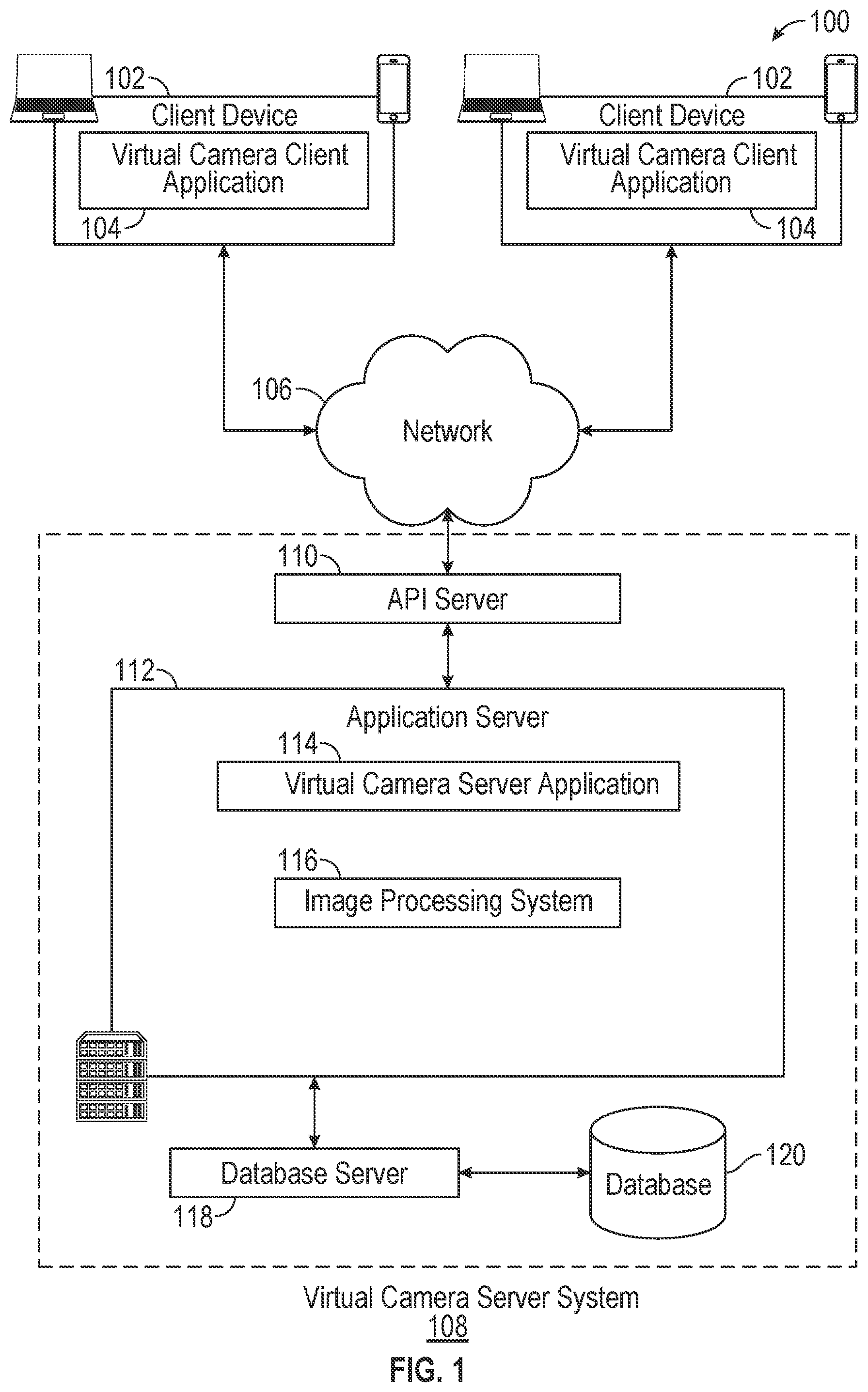 Patent US12323478 Figure 1 – Triggering changes to real-time special effects included in a live streaming video