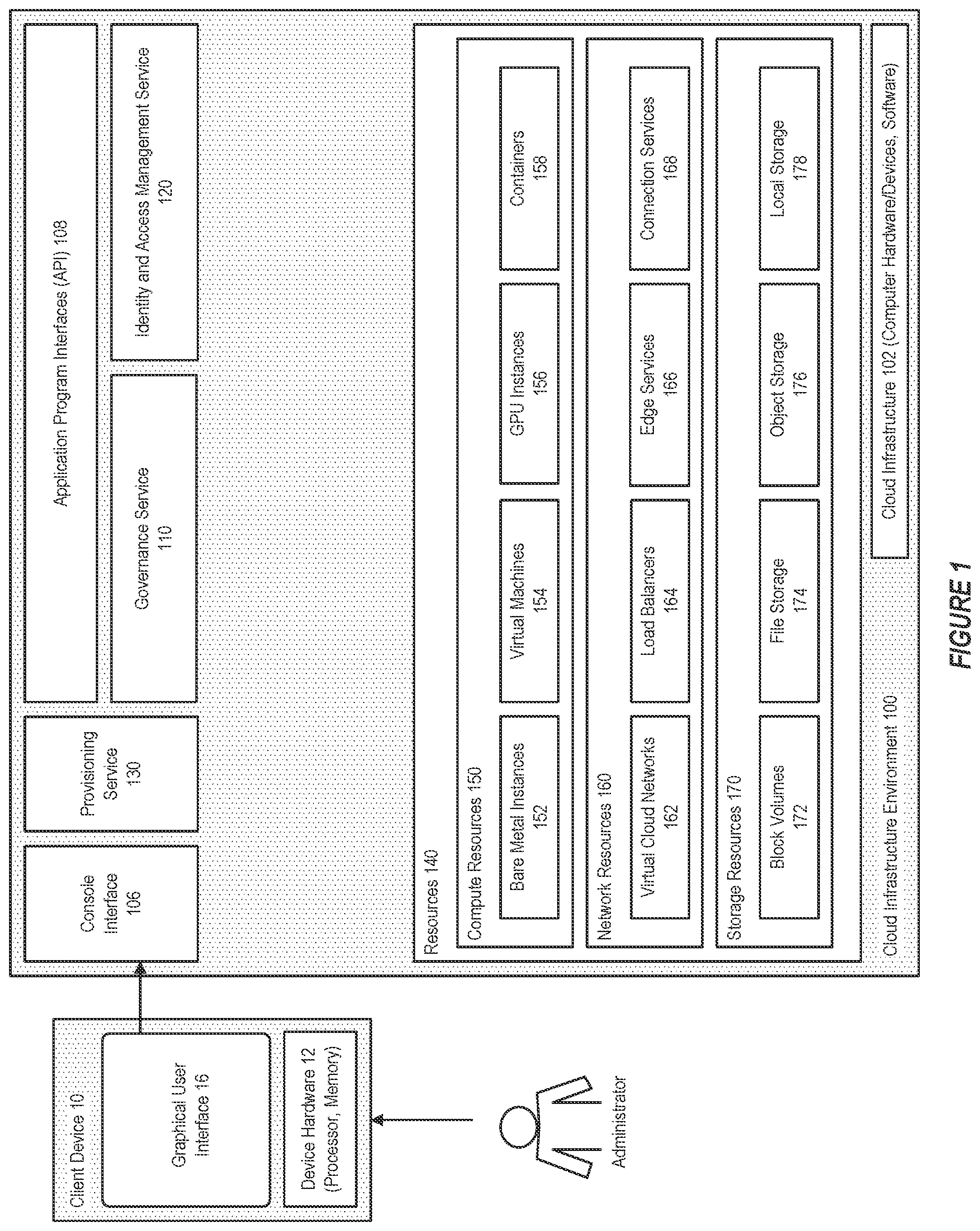 Patent US12323489 Figure 1 – System and method for automatic block storage volume tier tuning