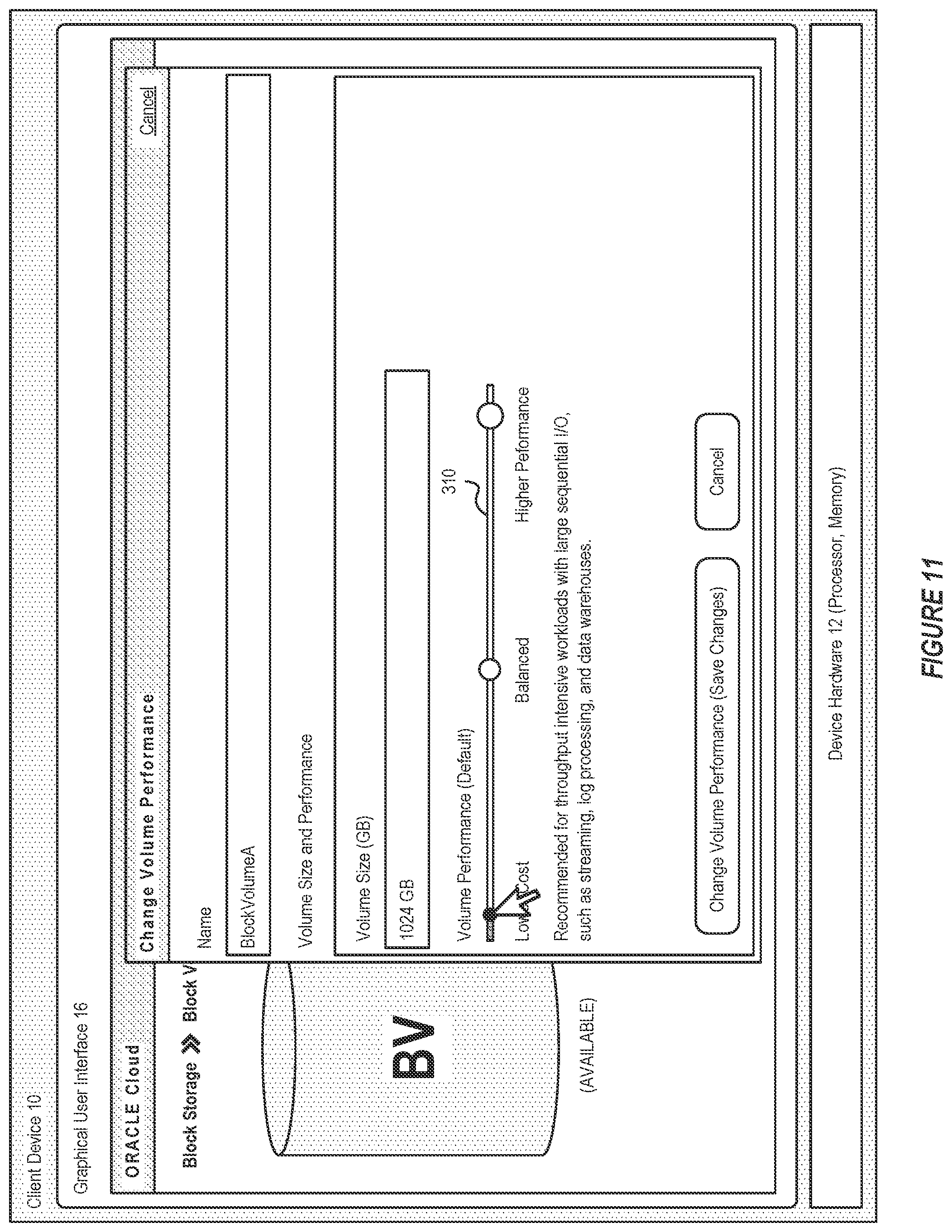 Patent US12323489 Figure 11 – System and method for automatic block storage volume tier tuning
