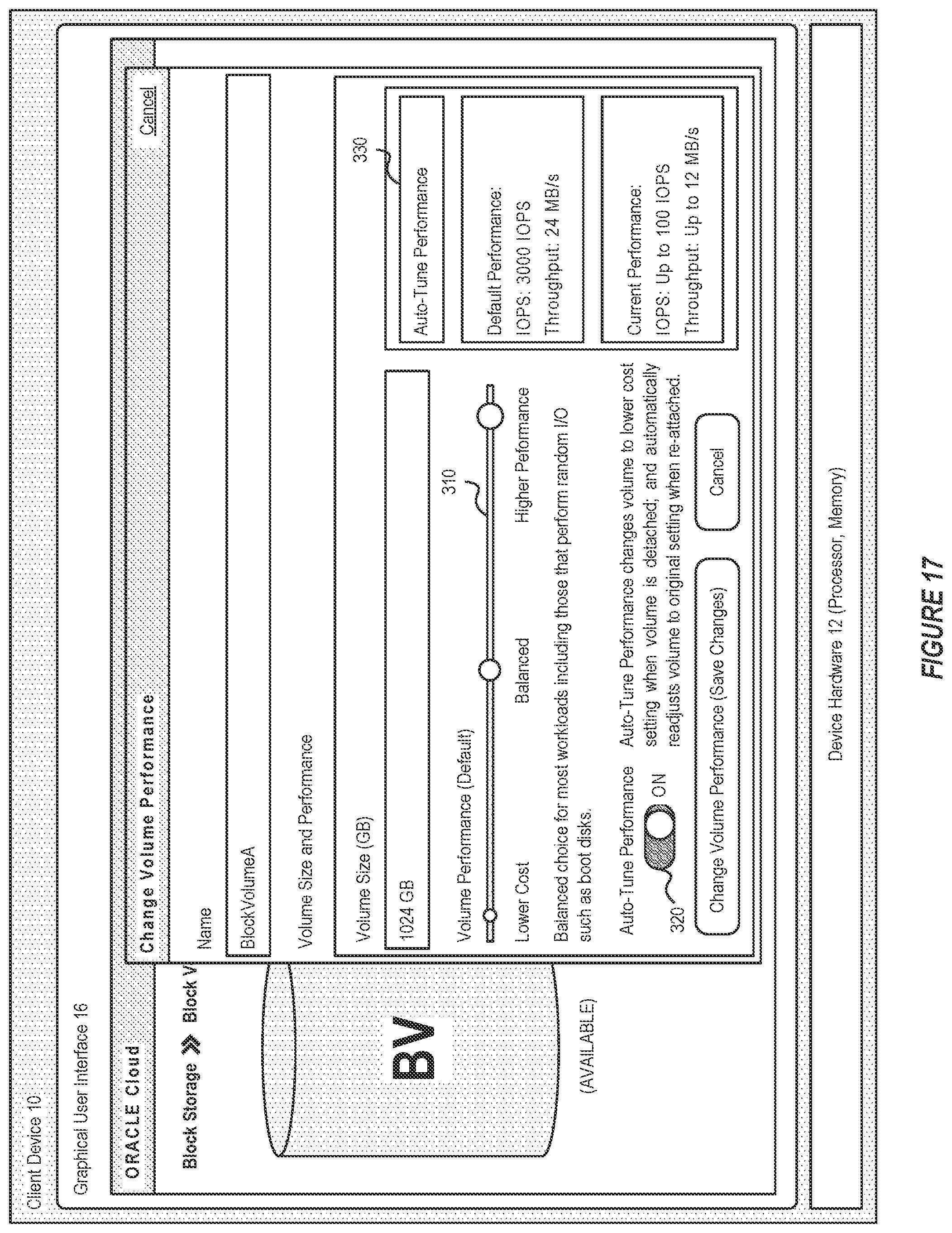 Patent US12323489 Figure 17 – System and method for automatic block storage volume tier tuning