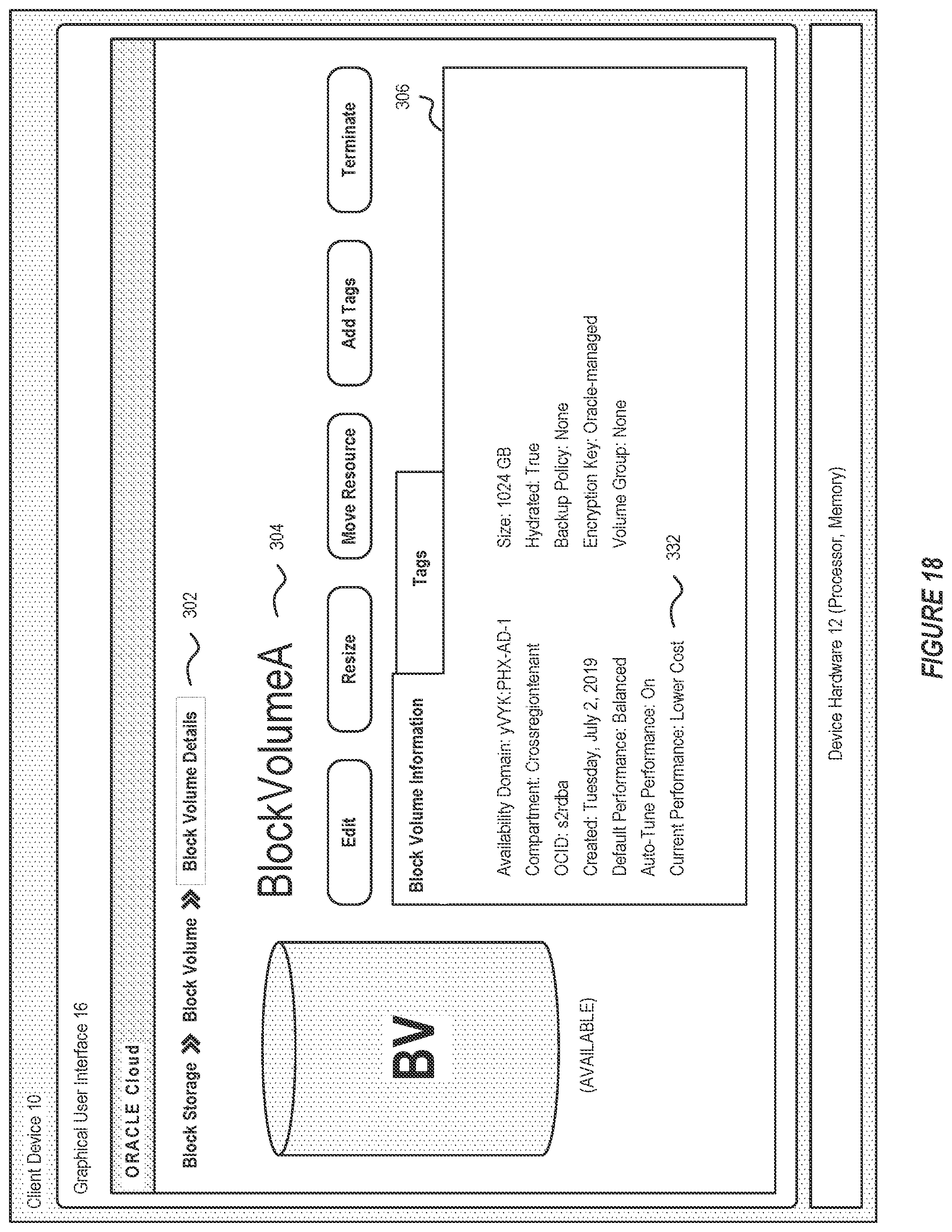 Patent US12323489 Figure 18 – System and method for automatic block storage volume tier tuning