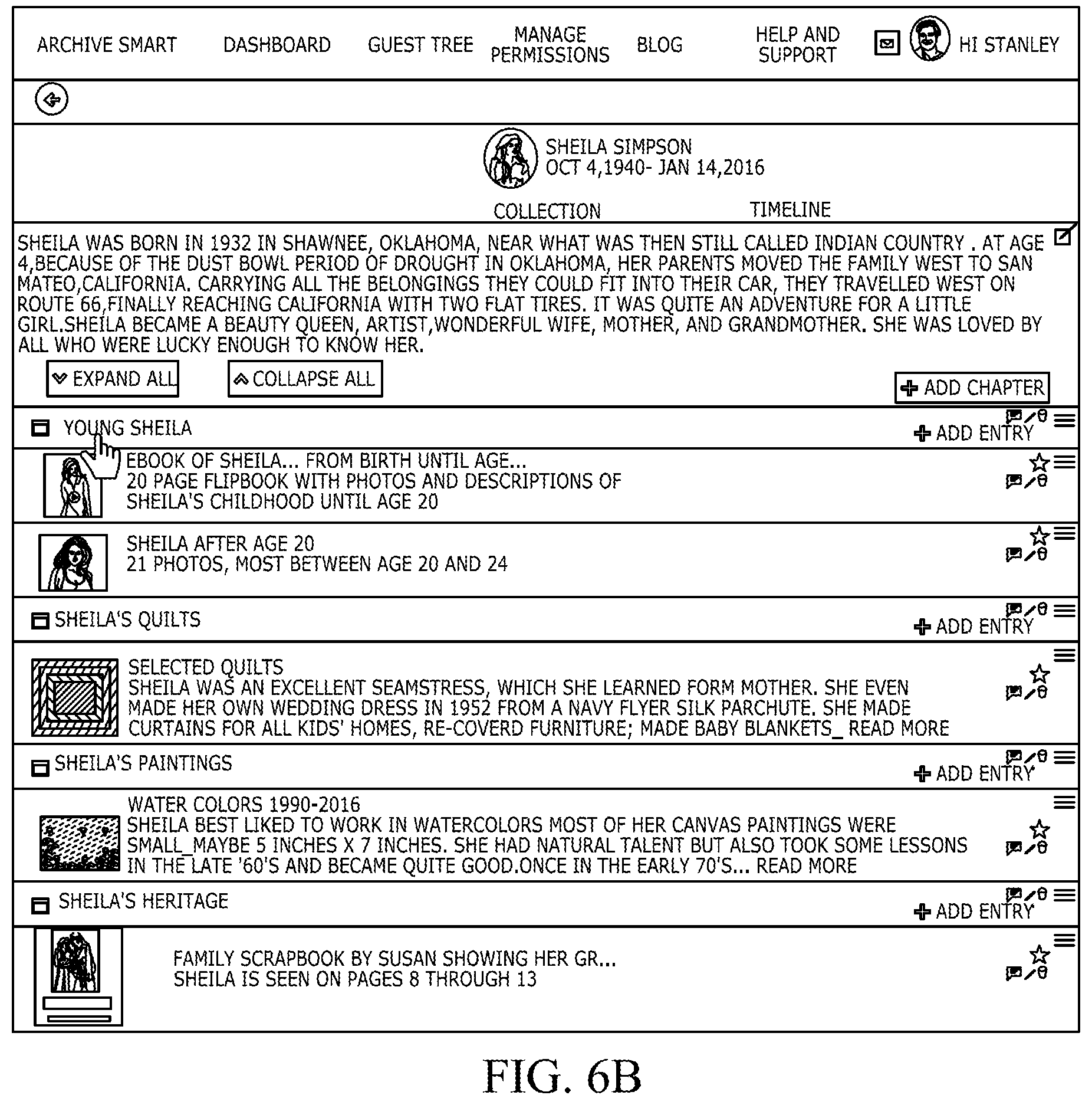 Patent US12323491 Figure 7 – Cloud-based index and centralized cloud-based hub interface for cloud-stored media